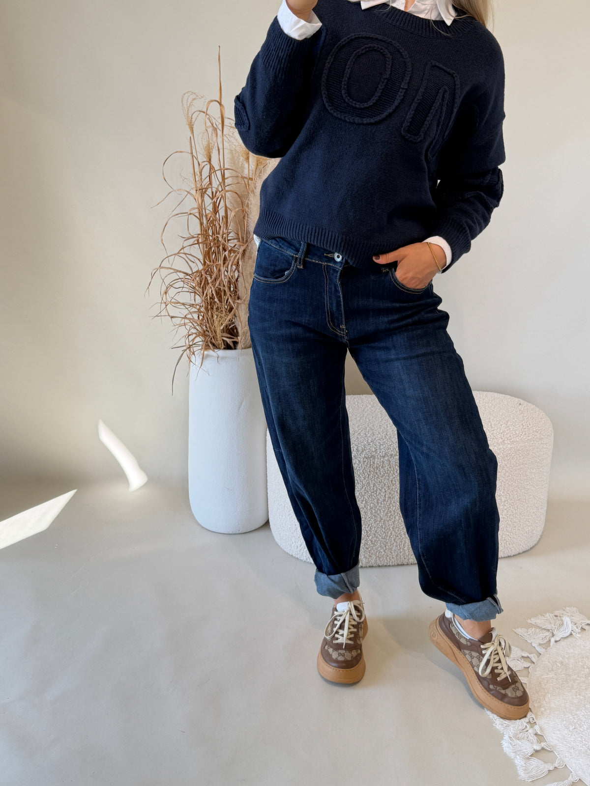 Jeans in Blau ( Ballon )