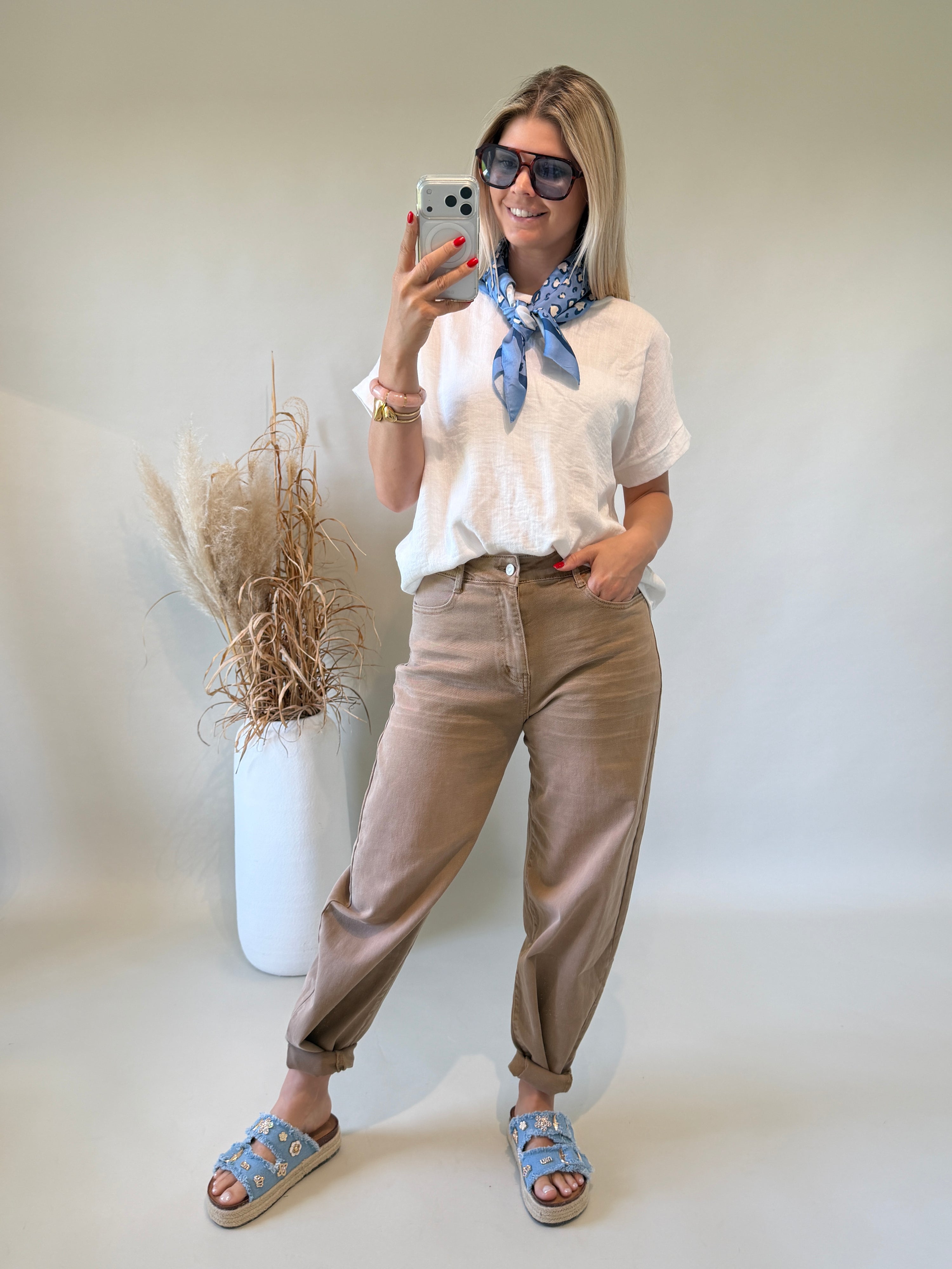 Jeans in Zimt ( Ballon )