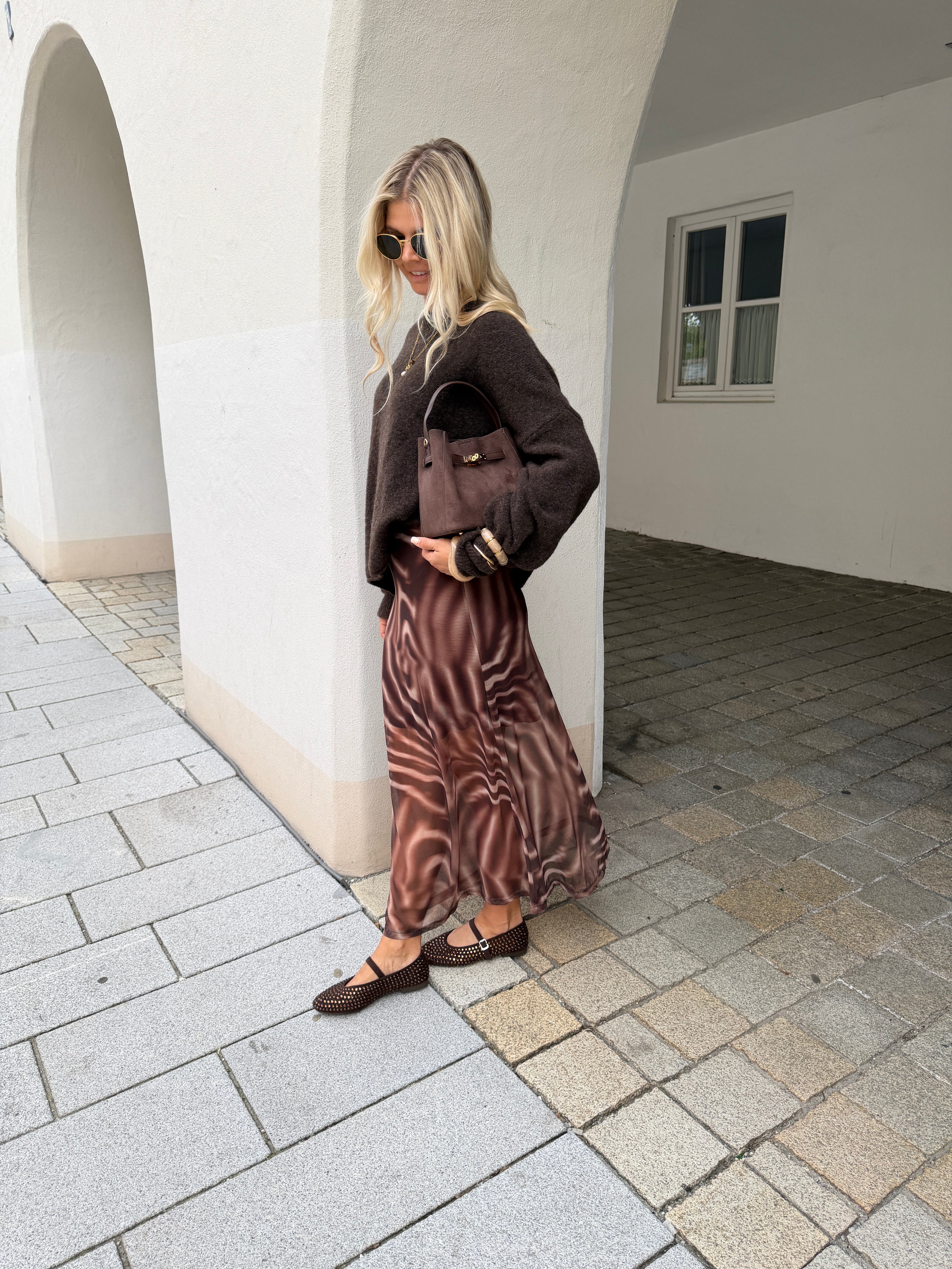 Pullover in Schokobraun