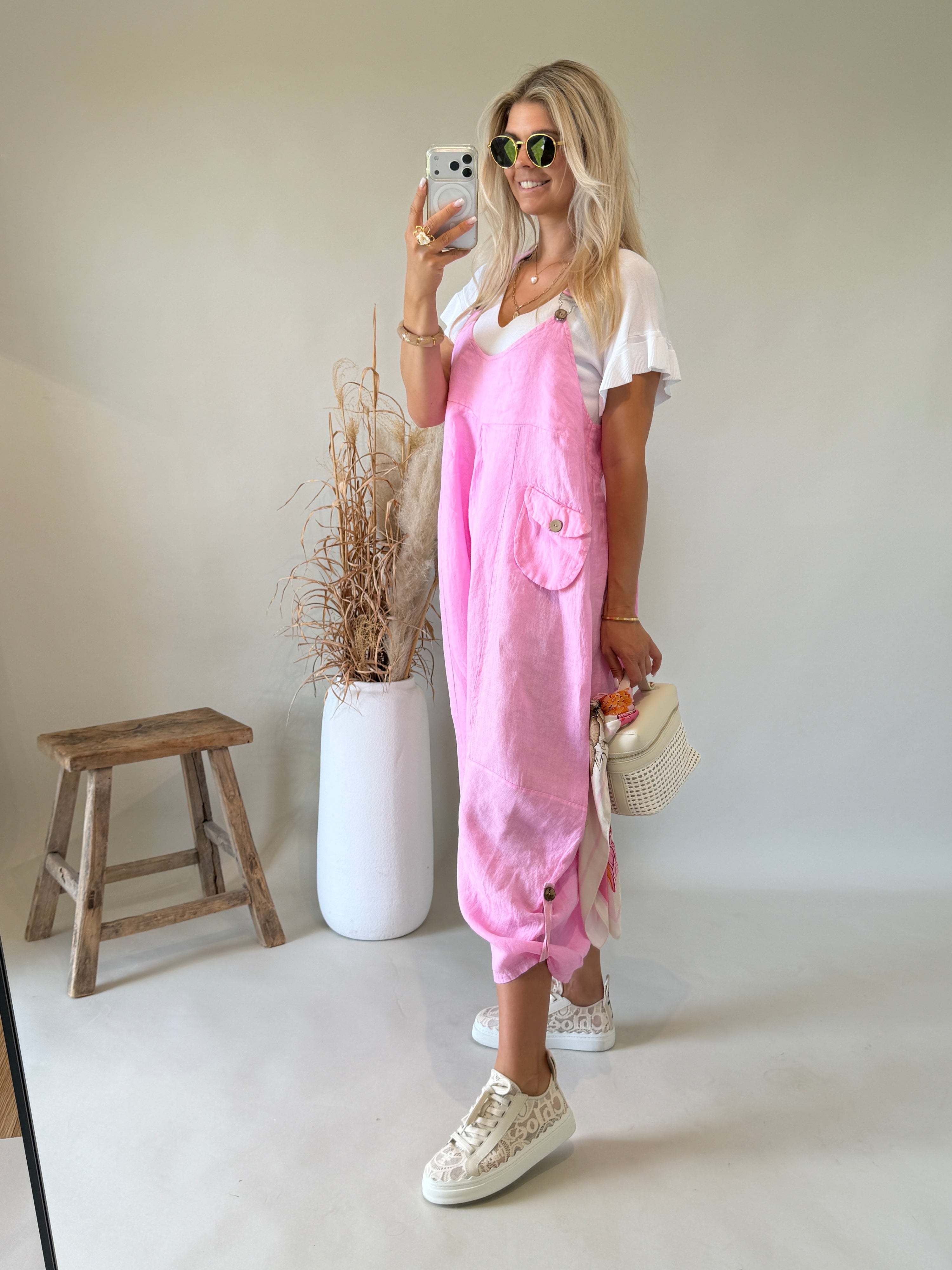 Jumpsuit in Rosa