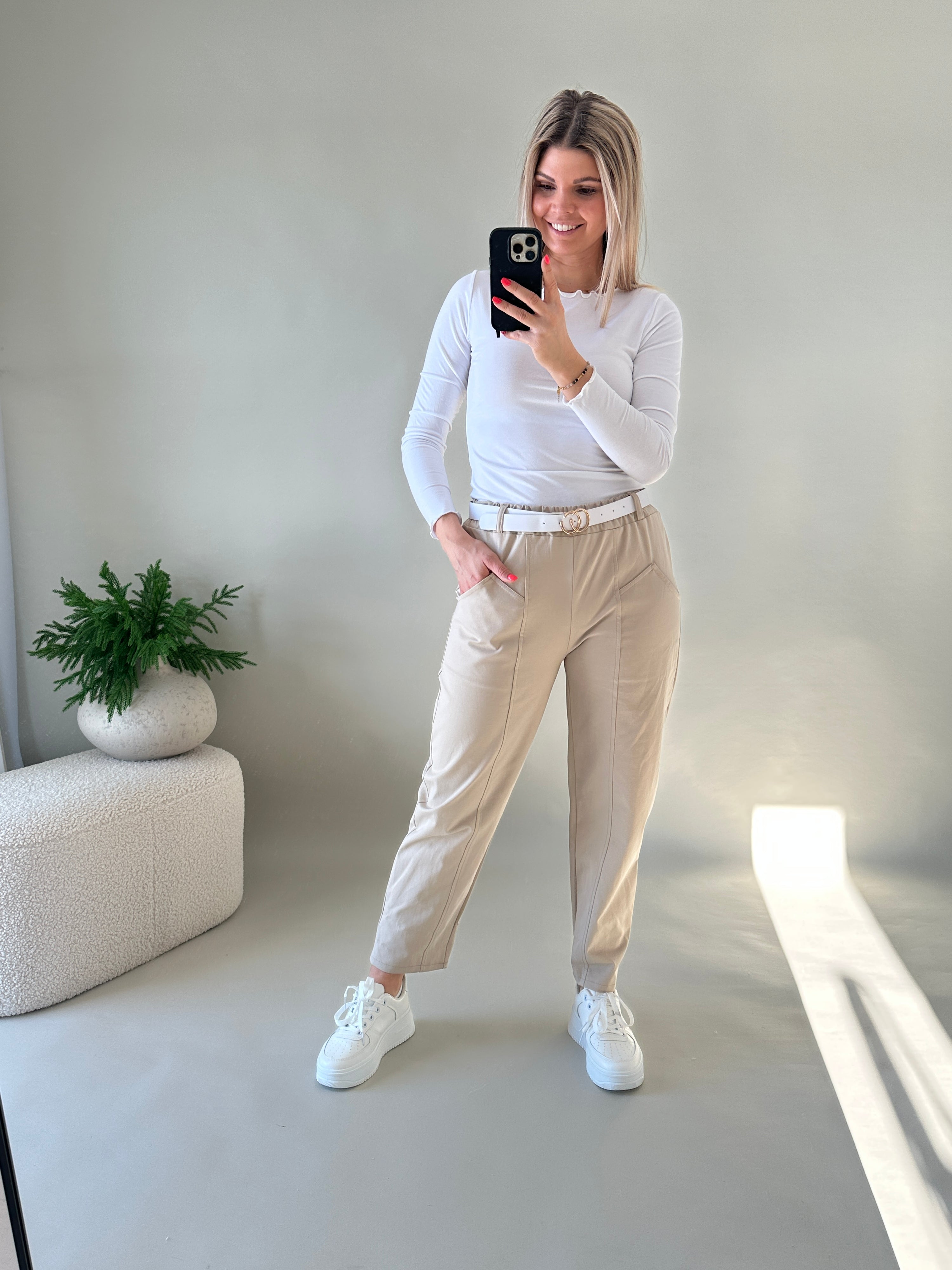 Shirt in Weiß