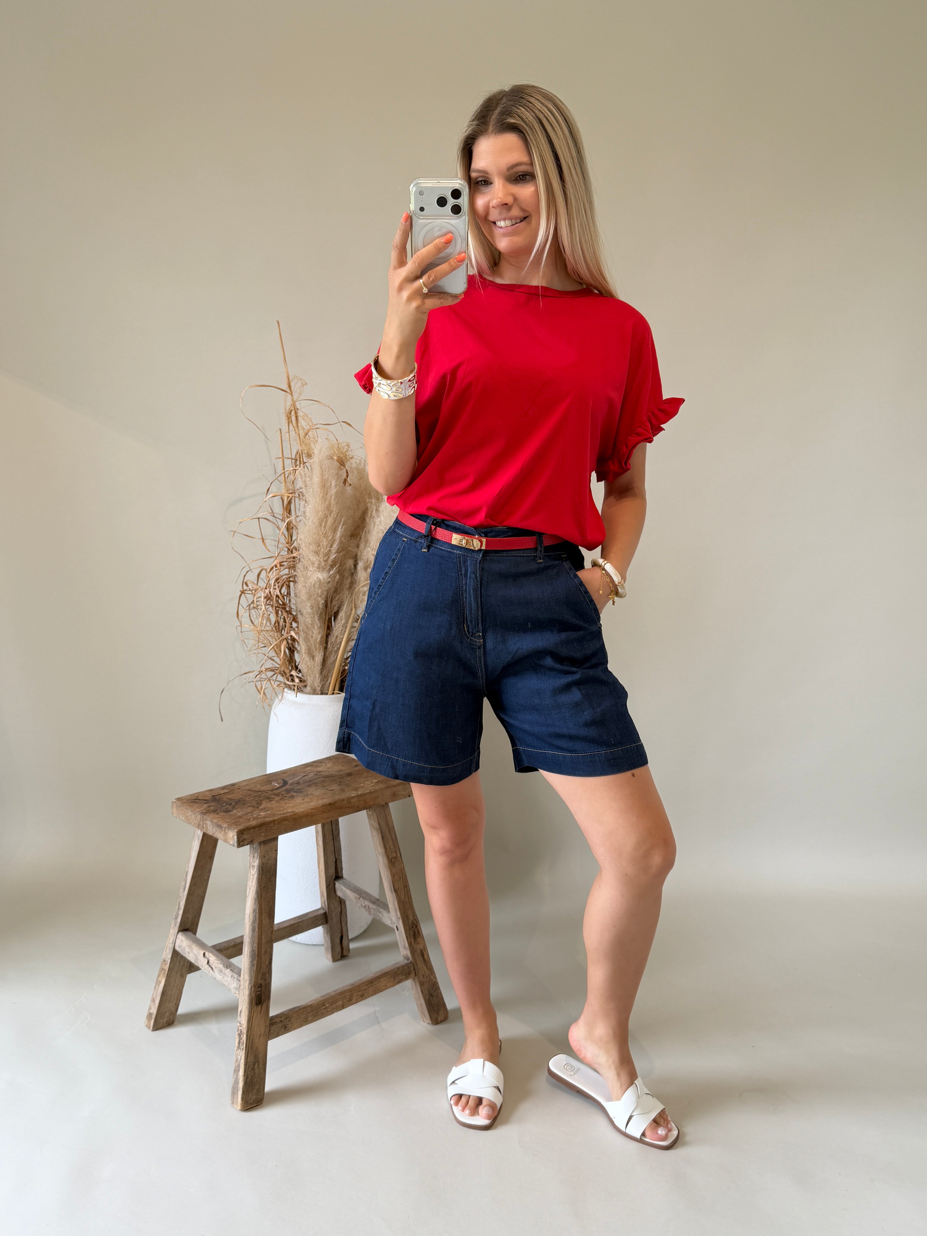 T - Shirt in Rot