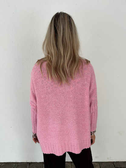 Pullover in Rosa