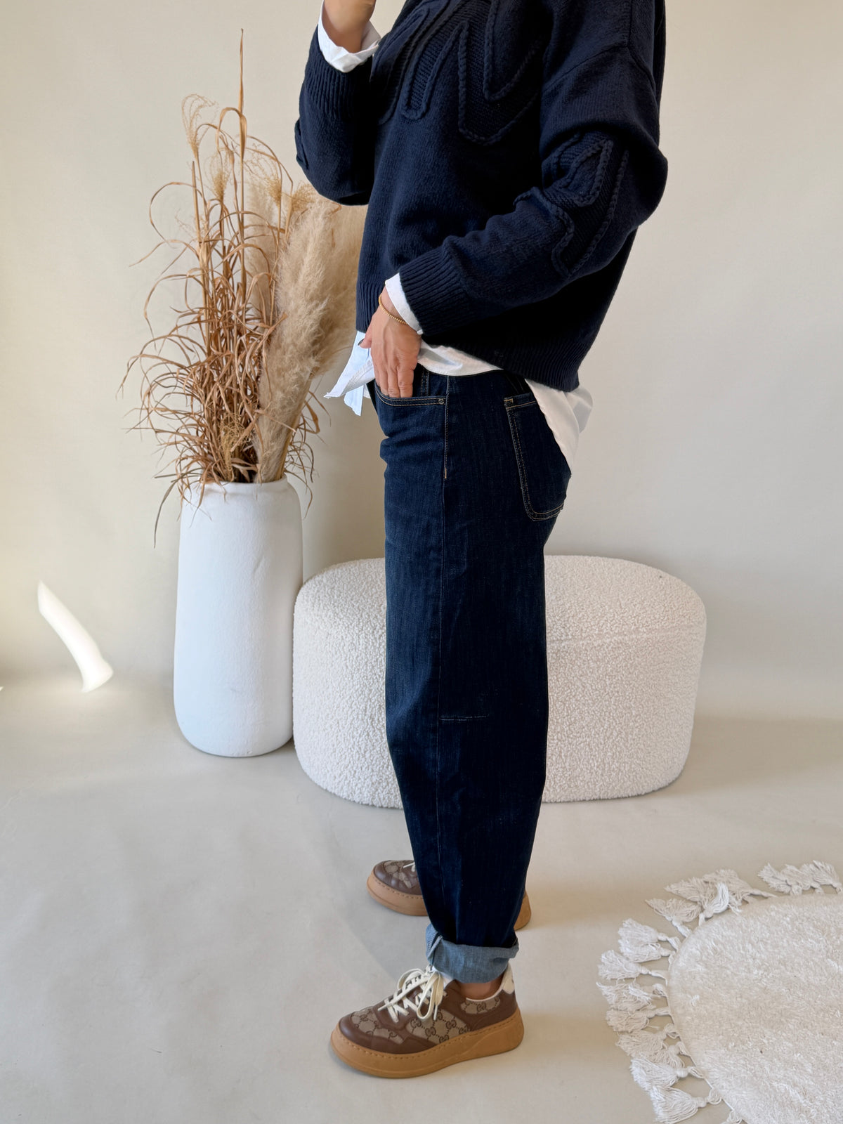 Jeans in Blau ( Ballon )