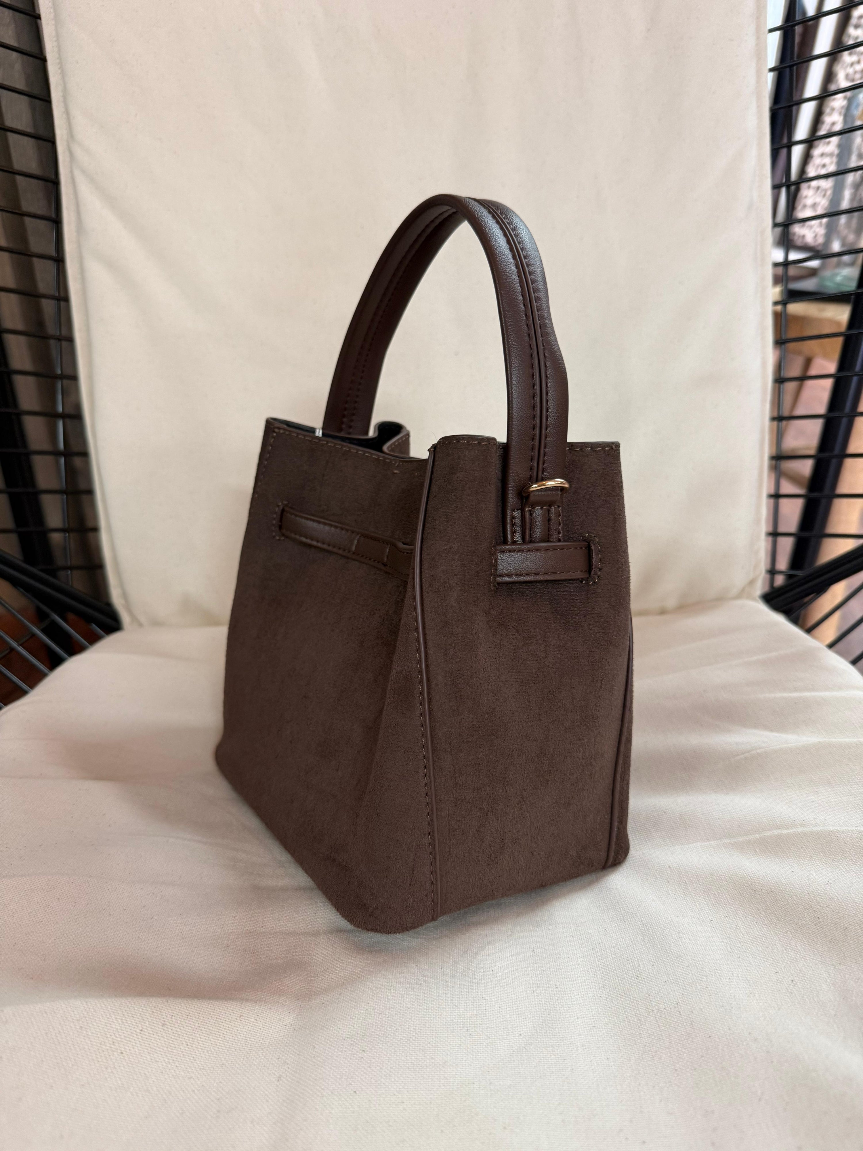 Tasche in Schokobraun