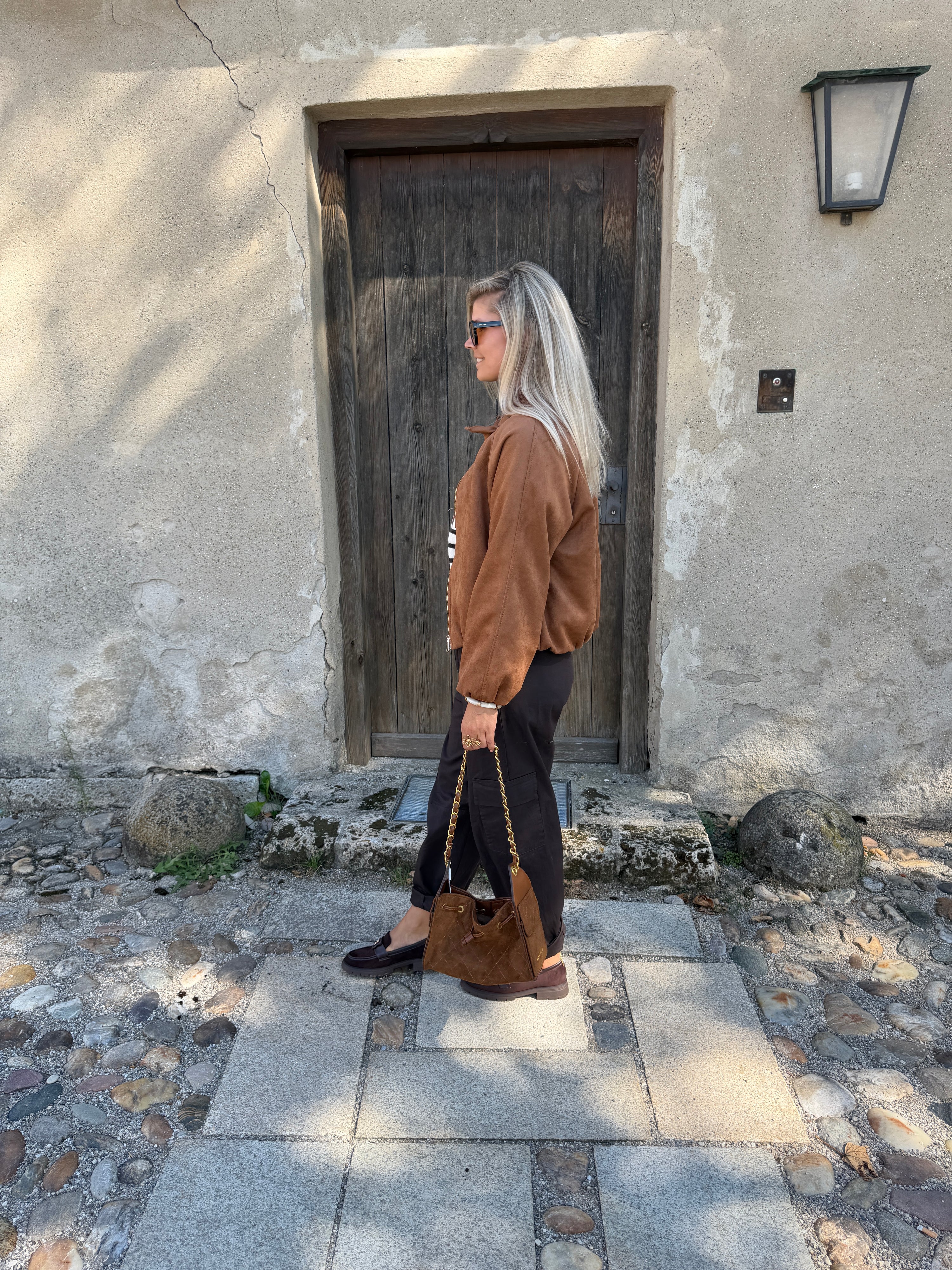 Tasche in Zimt