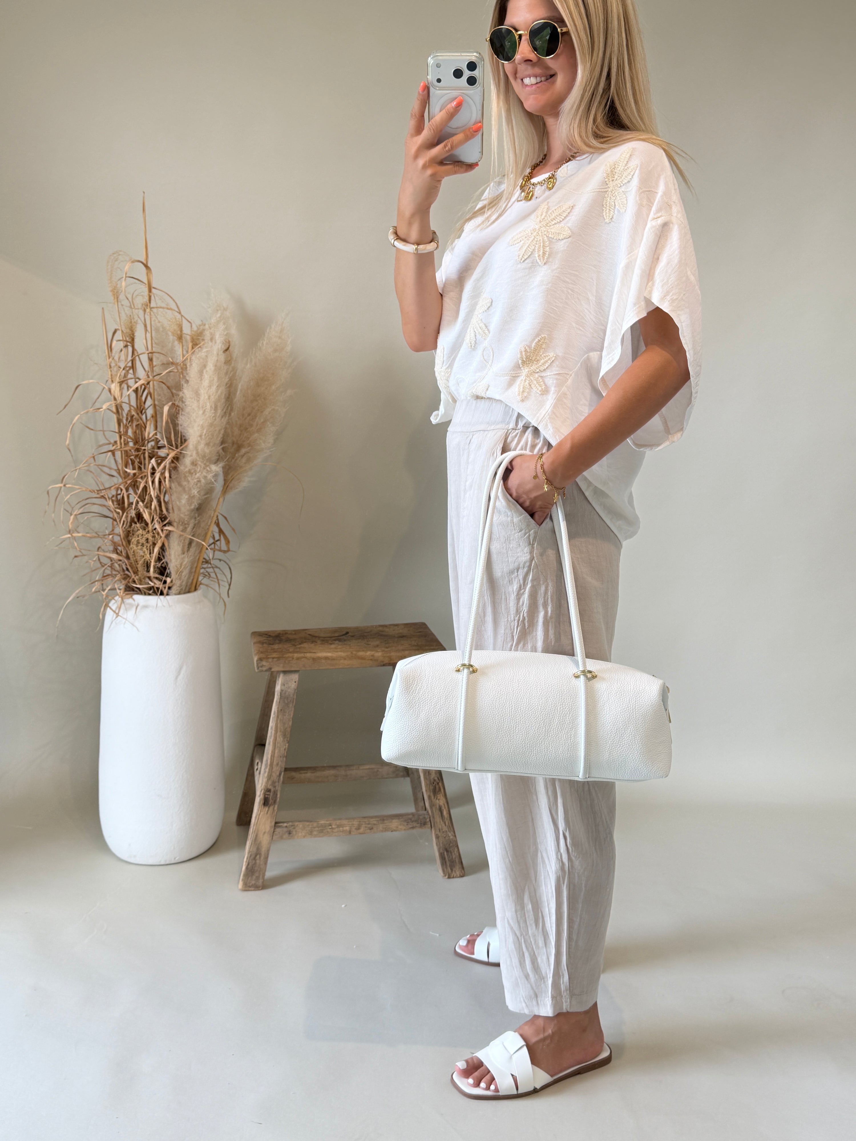Hose in Beige ( Ballon )