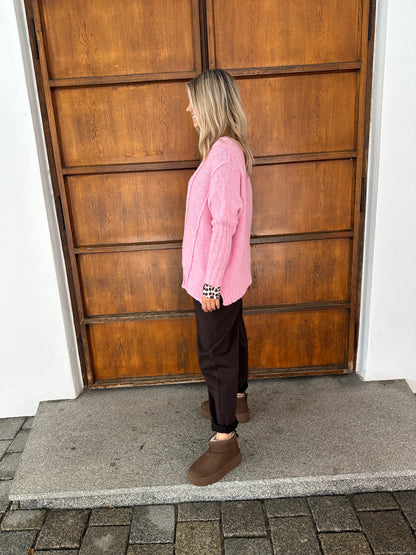 Pullover in Rosa