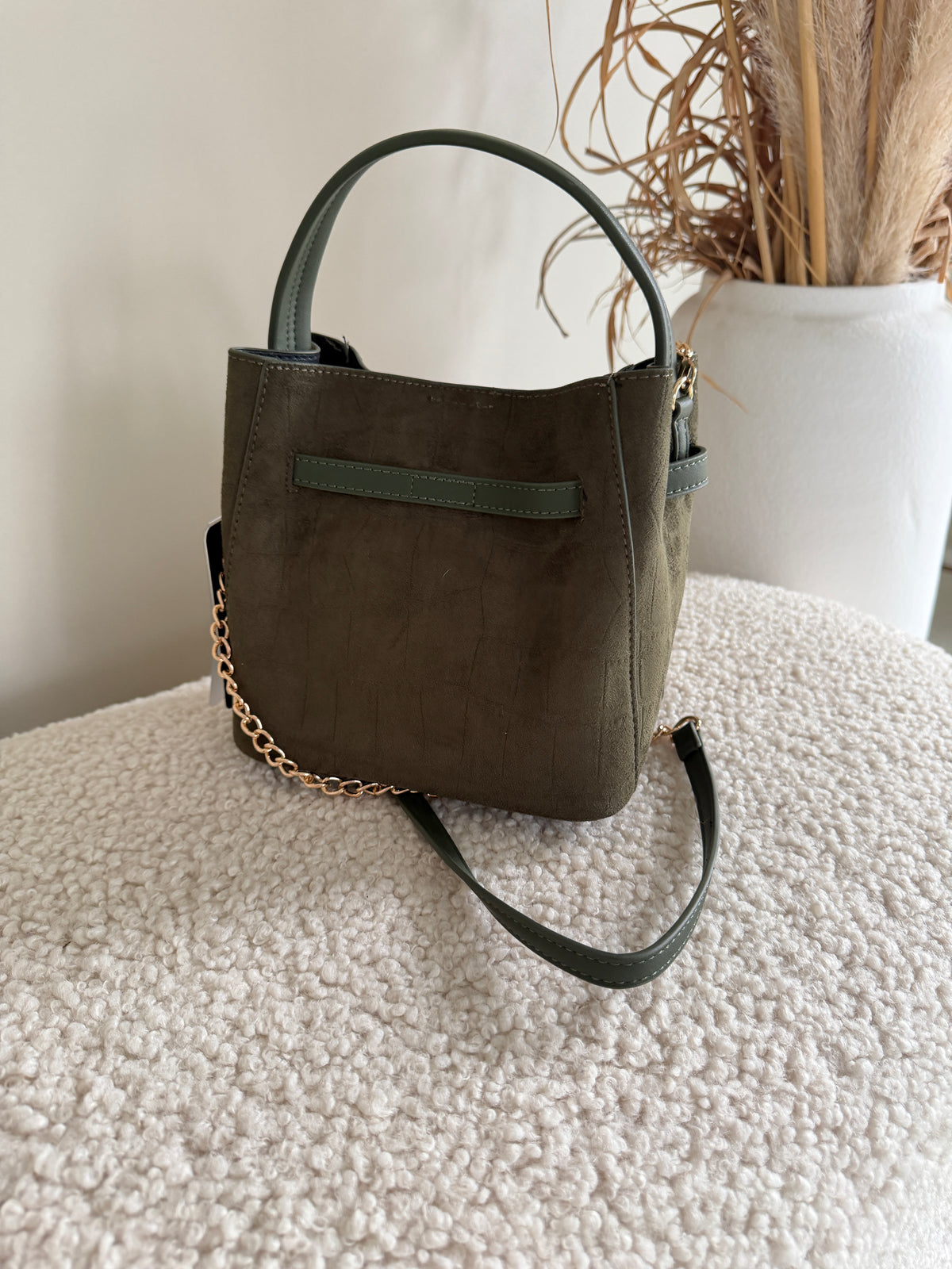 Tasche in Olivgrün