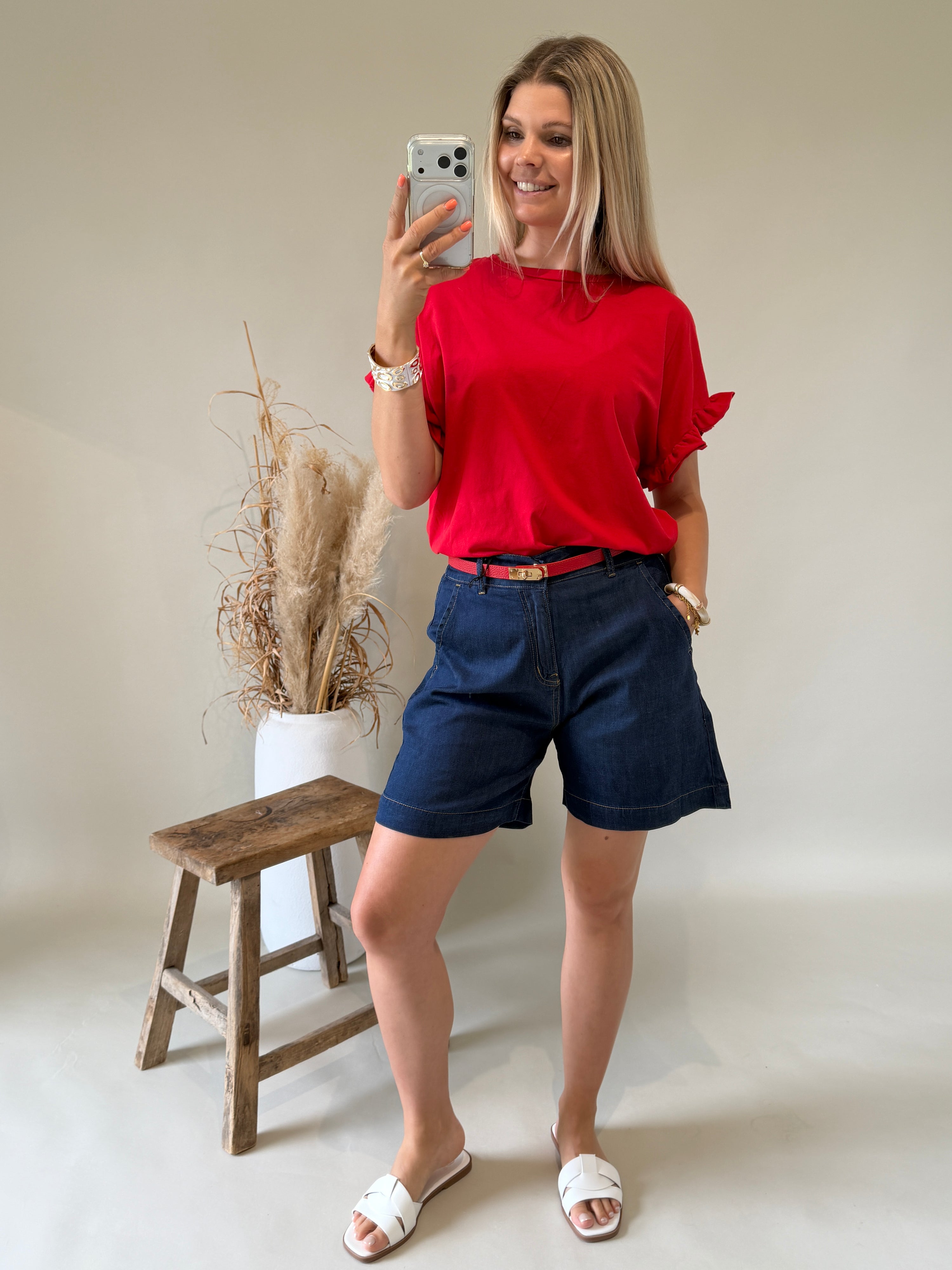 T - Shirt in Rot