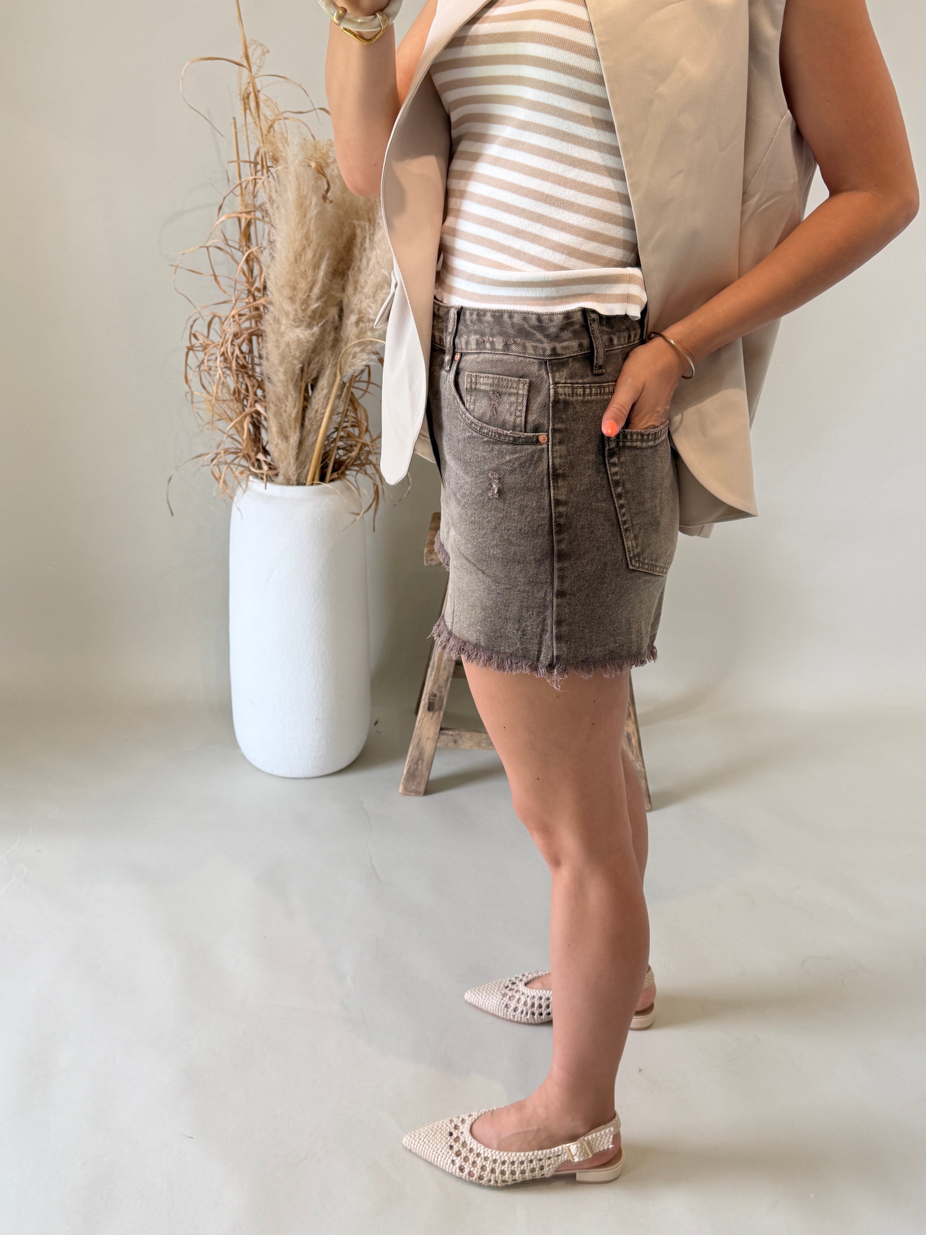 Jeans in Braun ( Kurz )