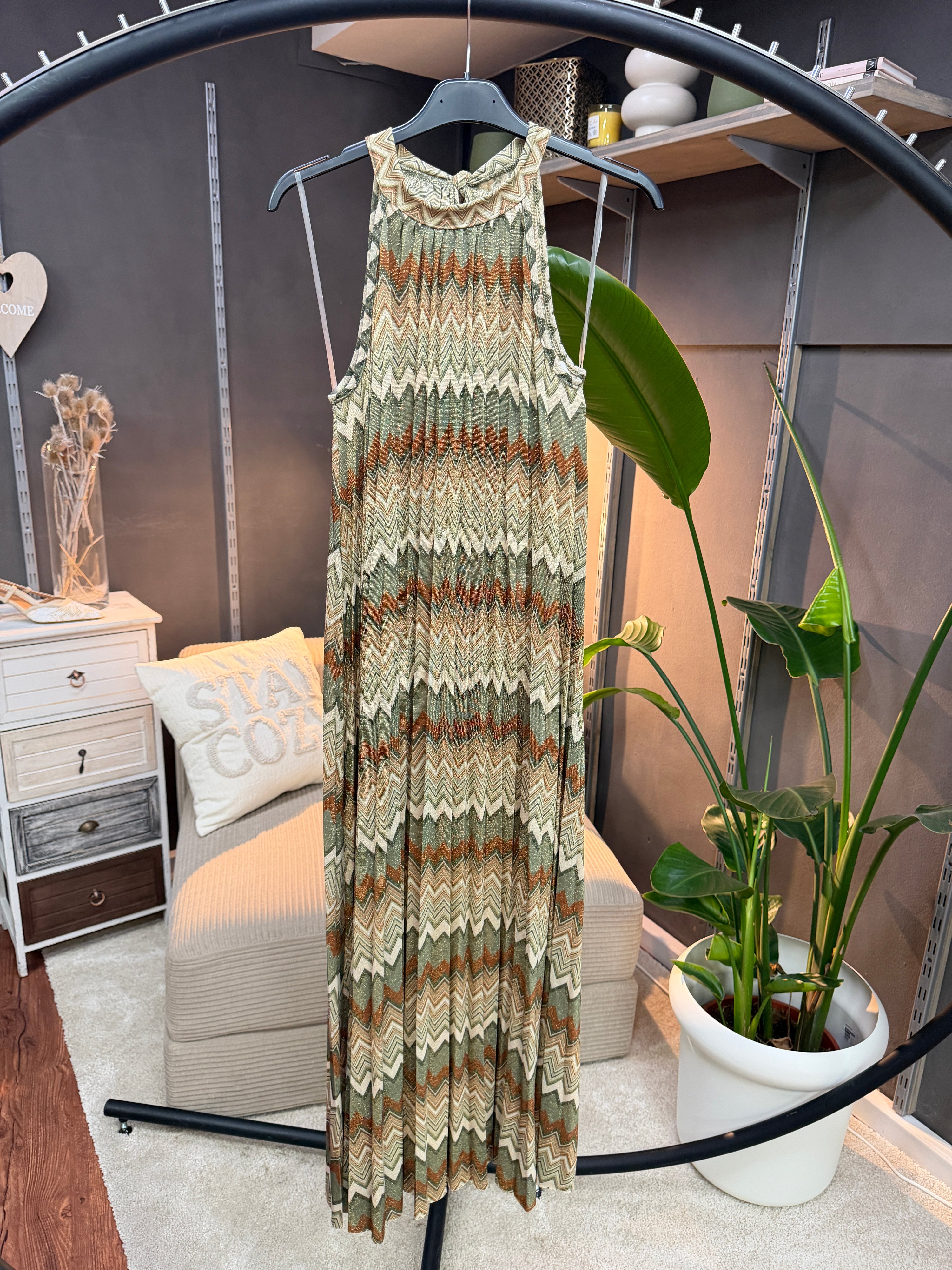 #15 Kleid in Olivegrün