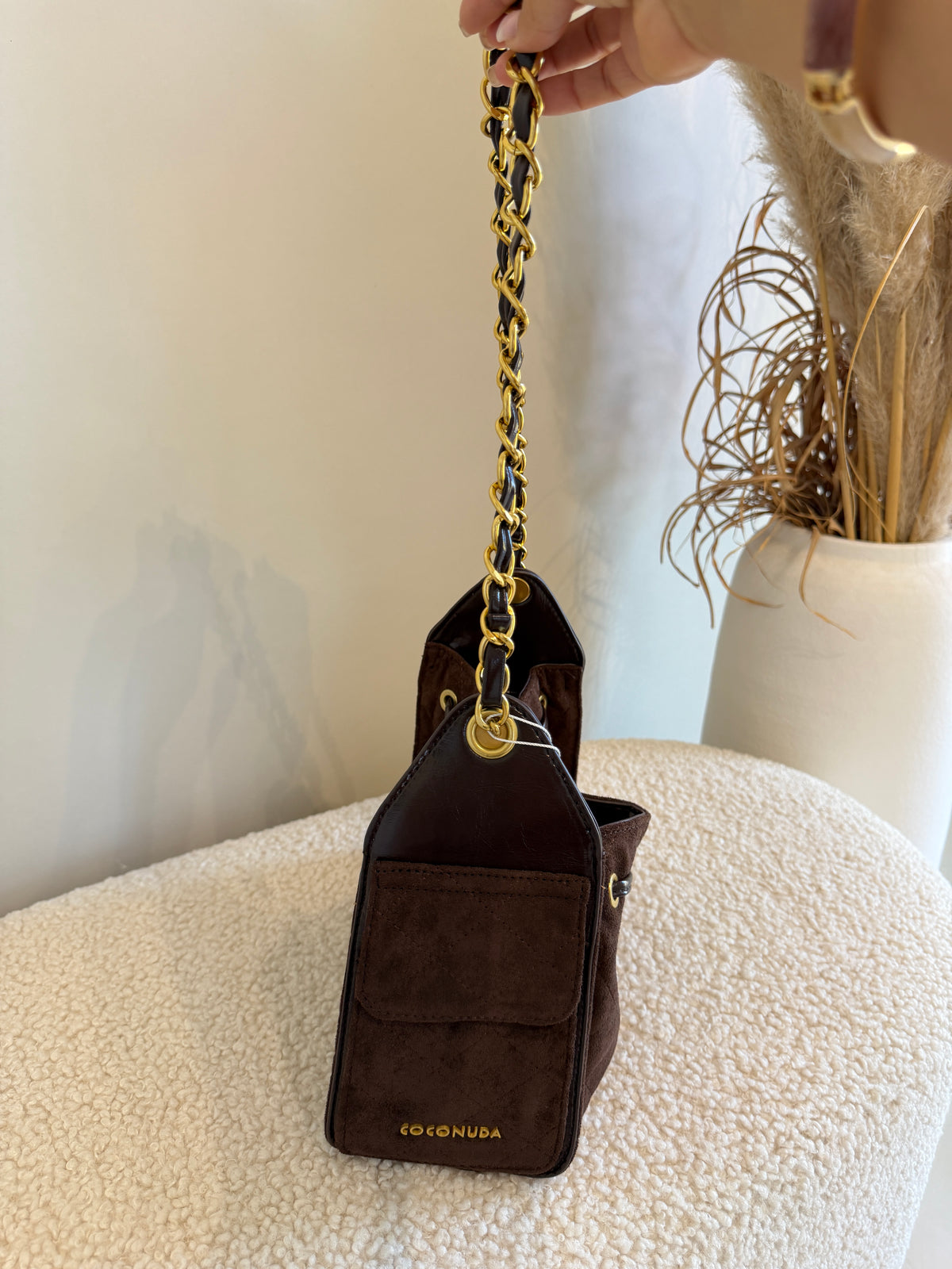 Tasche in Schokobraun