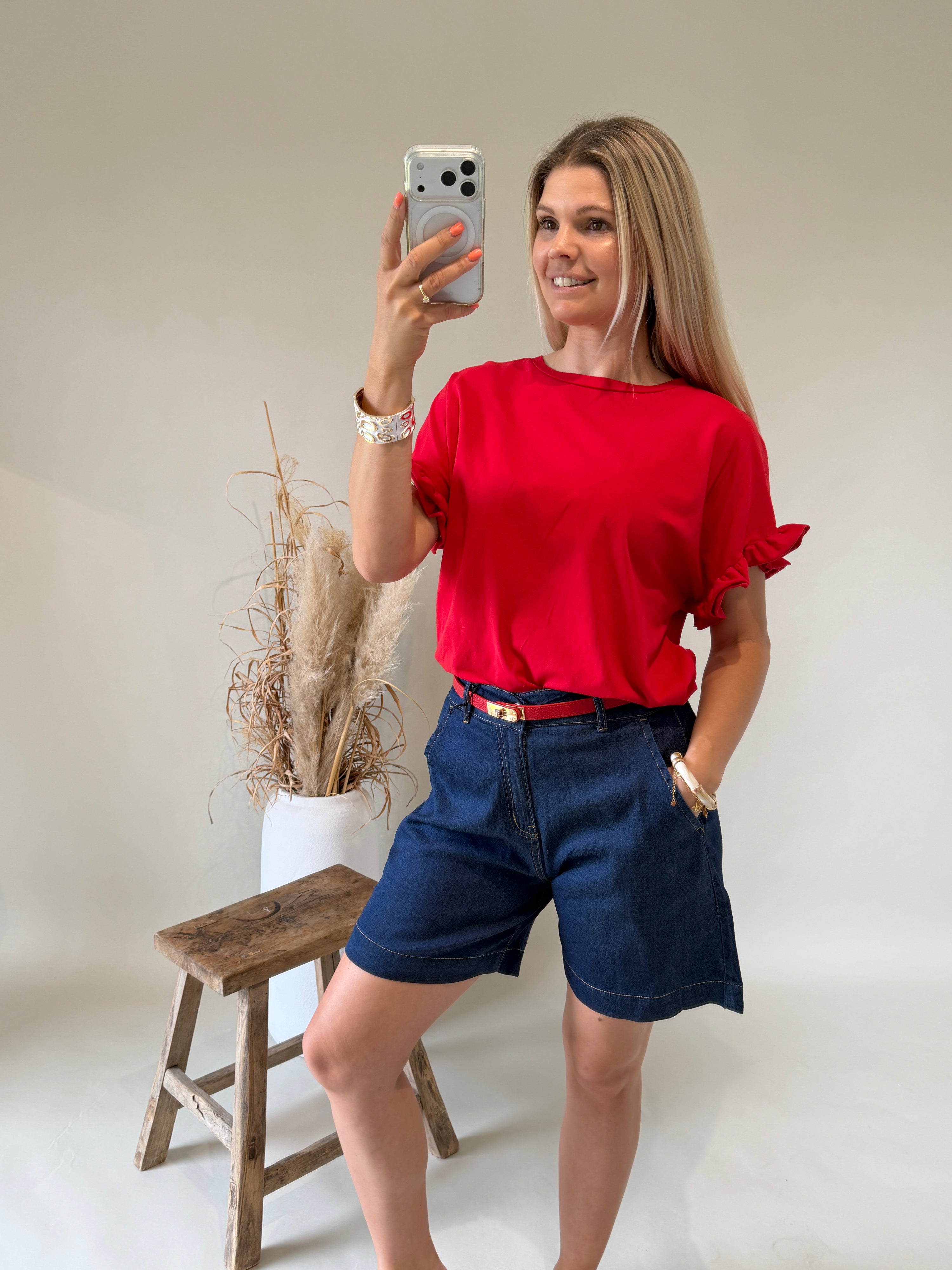 T - Shirt in Rot
