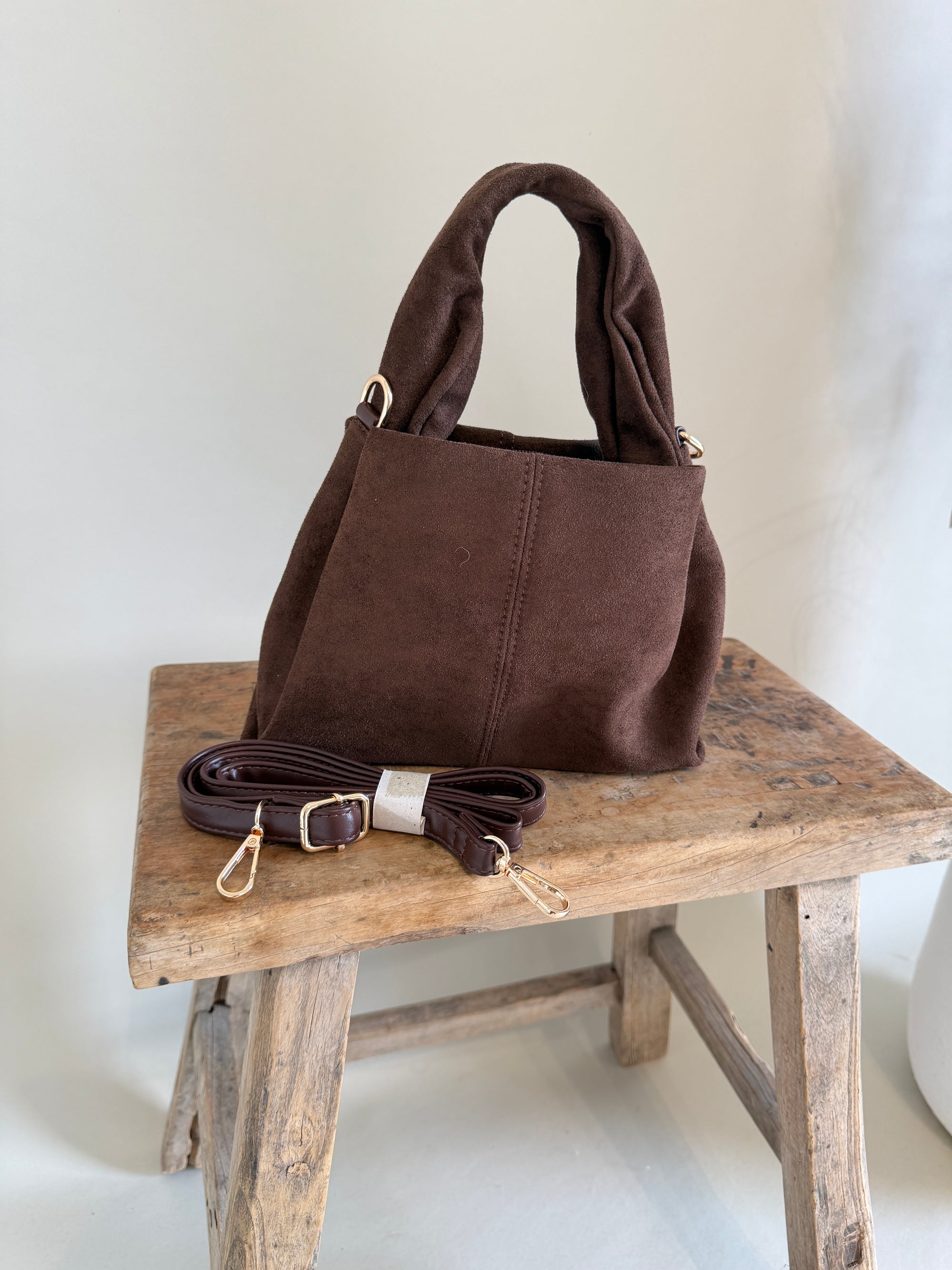 Tasche in Schokobraun