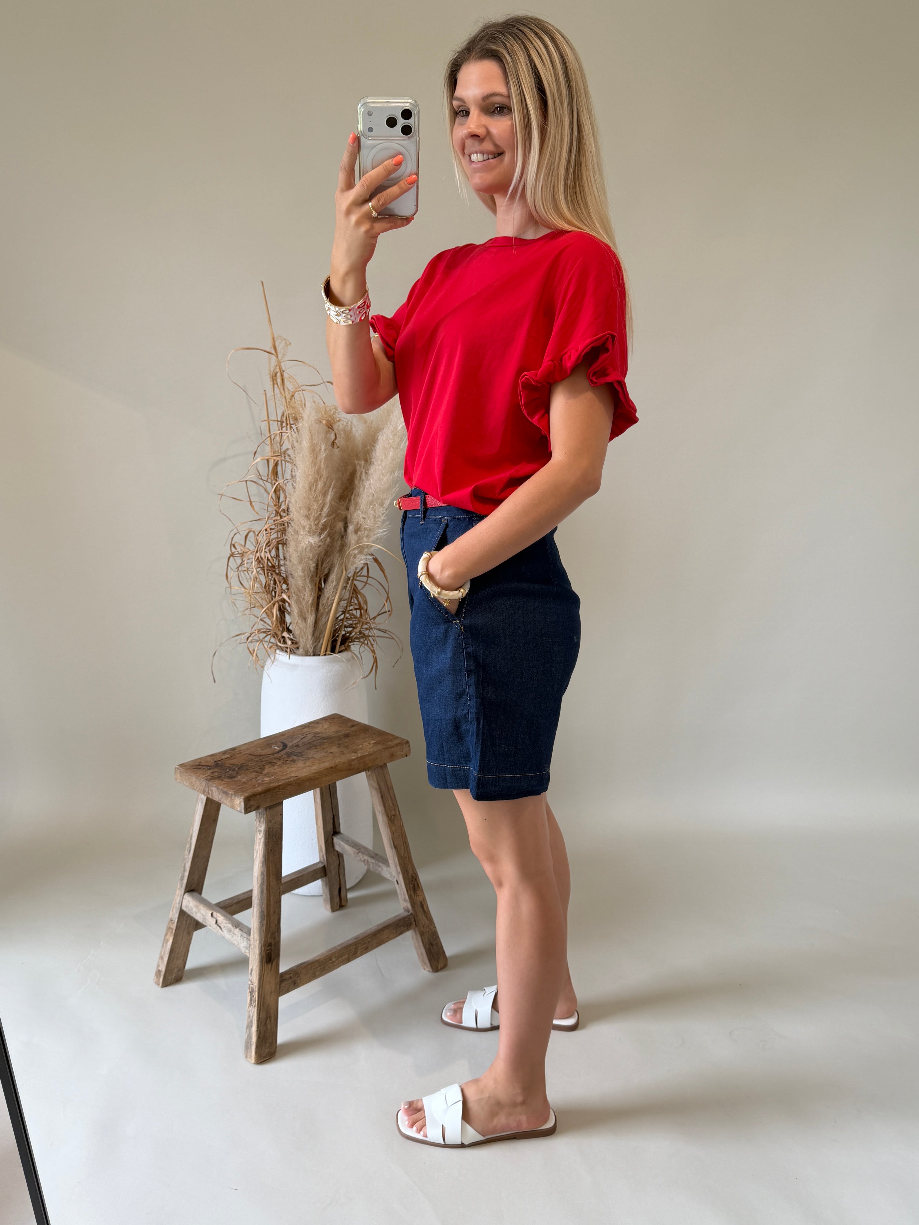 T - Shirt in Rot