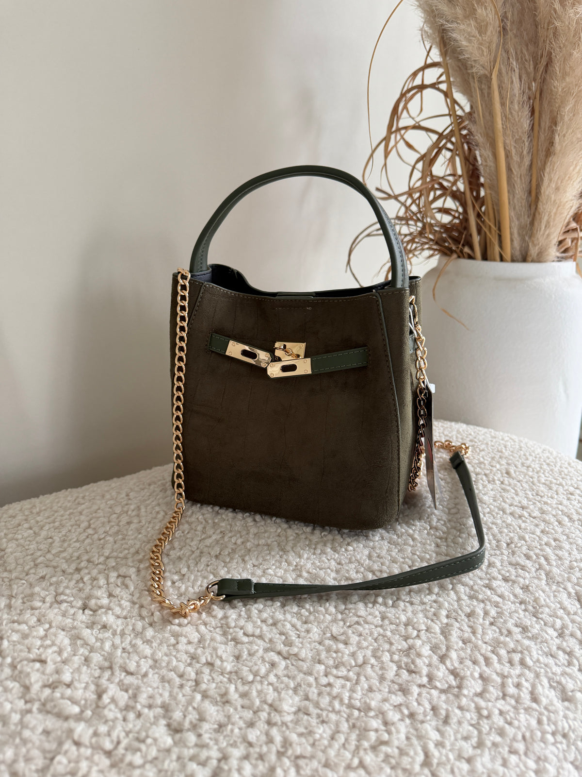 Tasche in Olivgrün