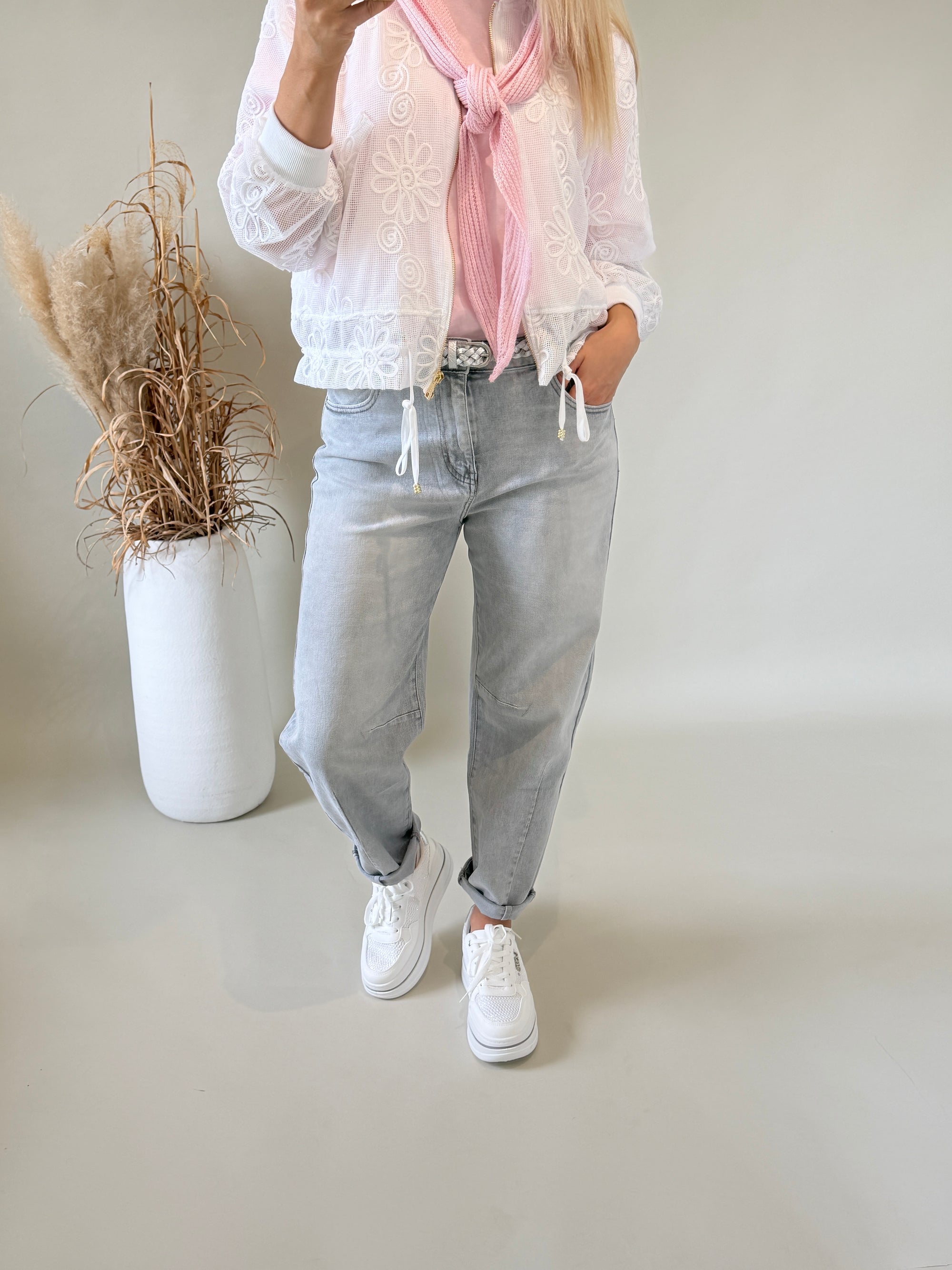 Jeans in Hellgrau ( Ballon )