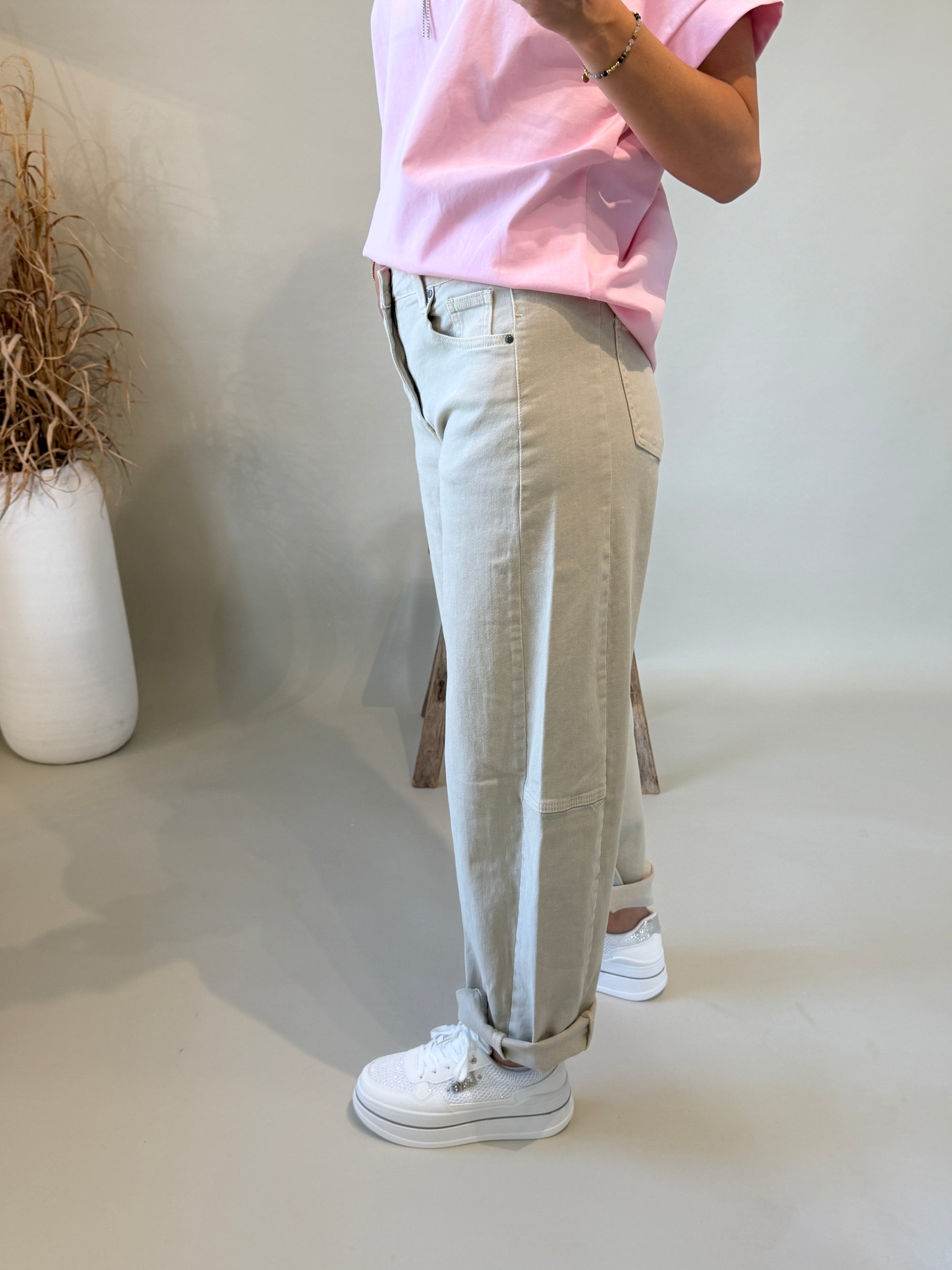 Jeans in Beige ( Ballon)