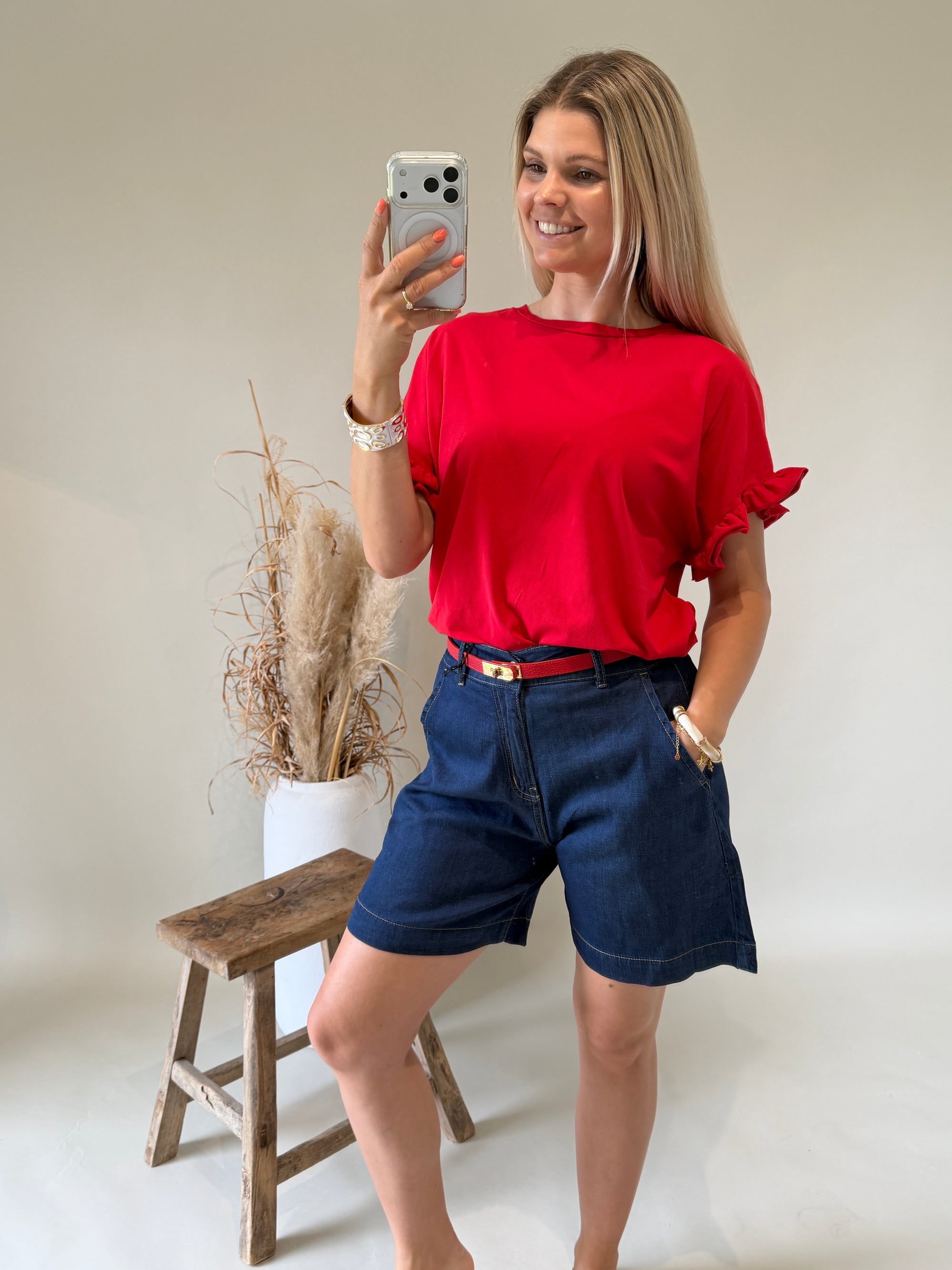 T - Shirt in Rot