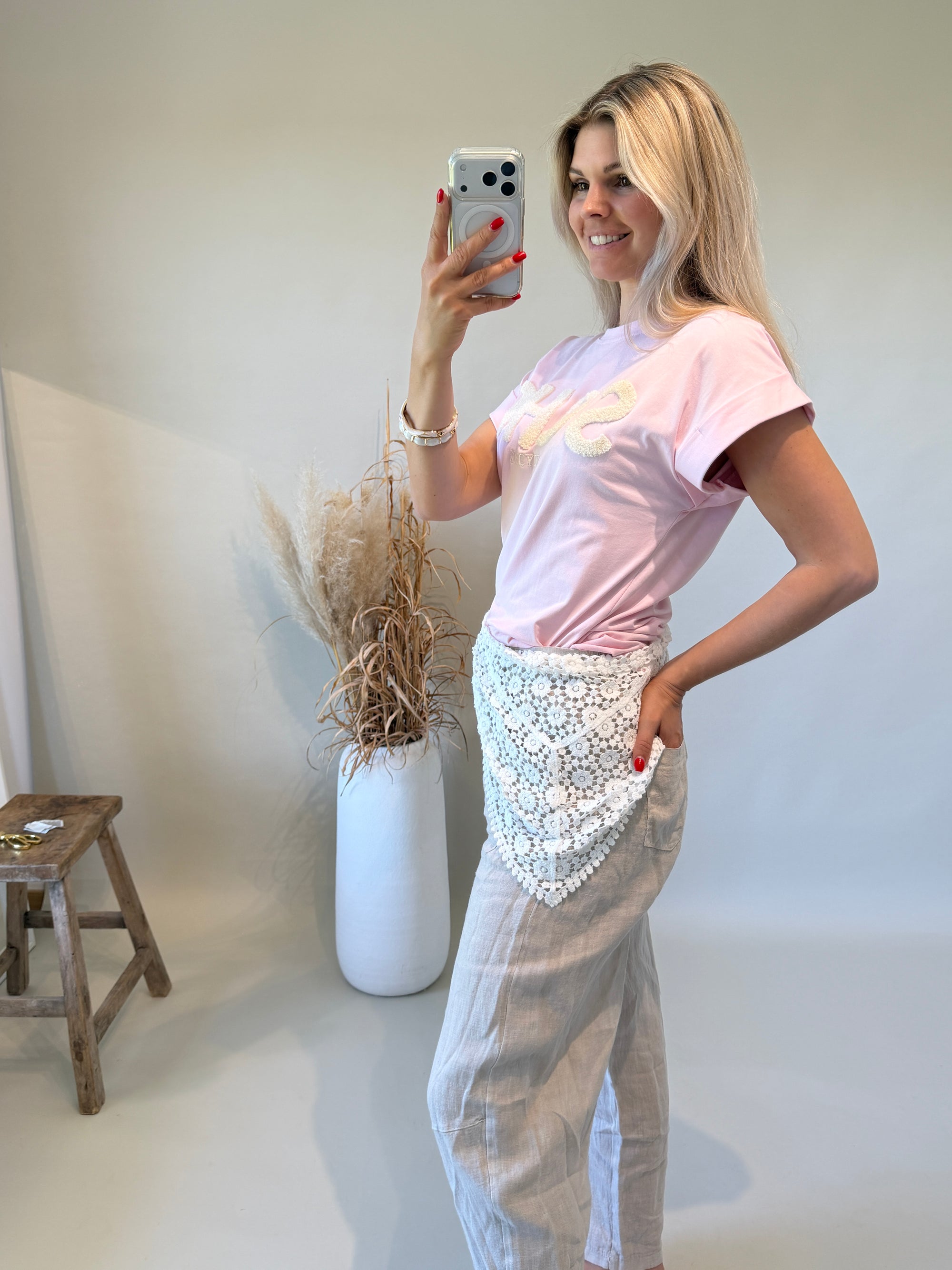 T-Shirt in Rosa Soho