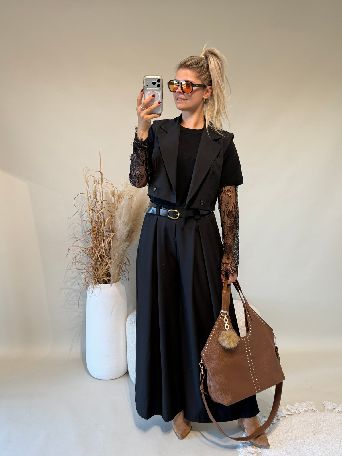 Blazer in Schwarz ( Kurz )