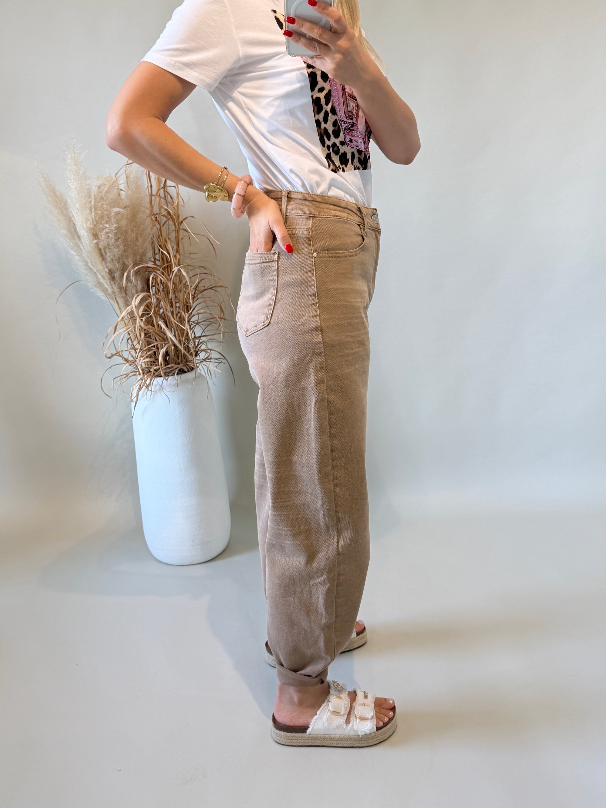 Jeans in Zimt ( Ballon )