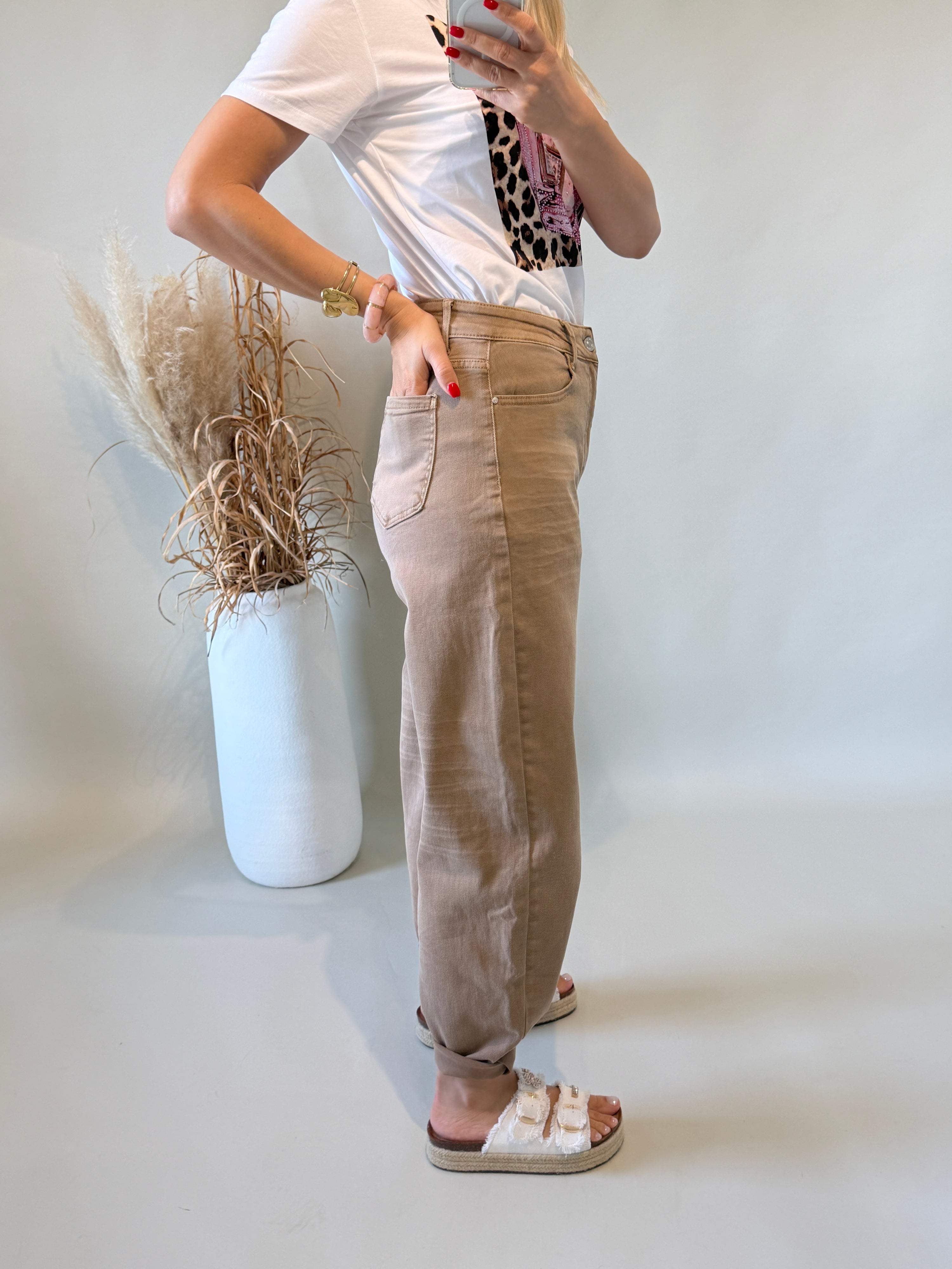 Jeans in Zimt ( Ballon )