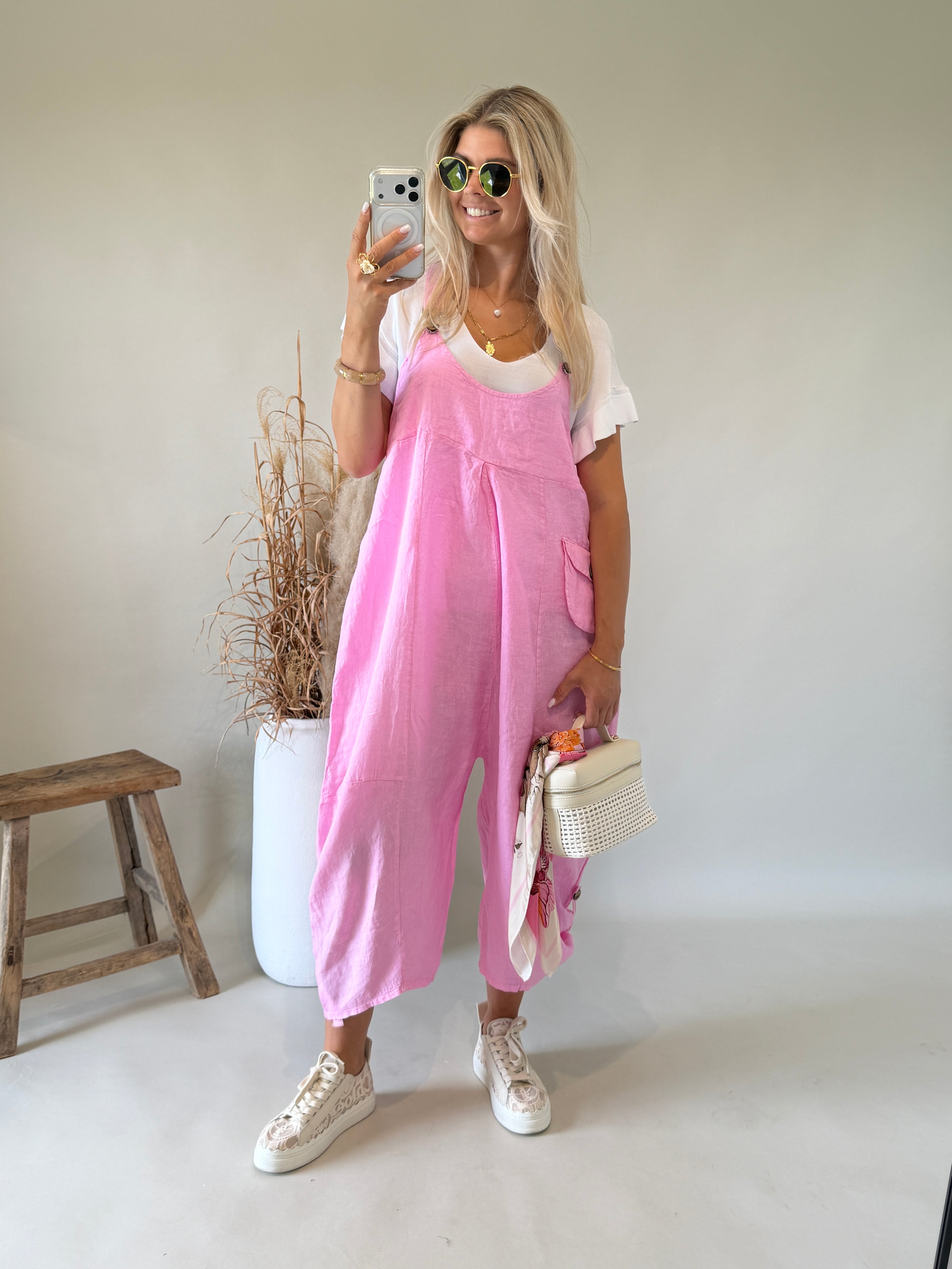 Jumpsuit in Rosa