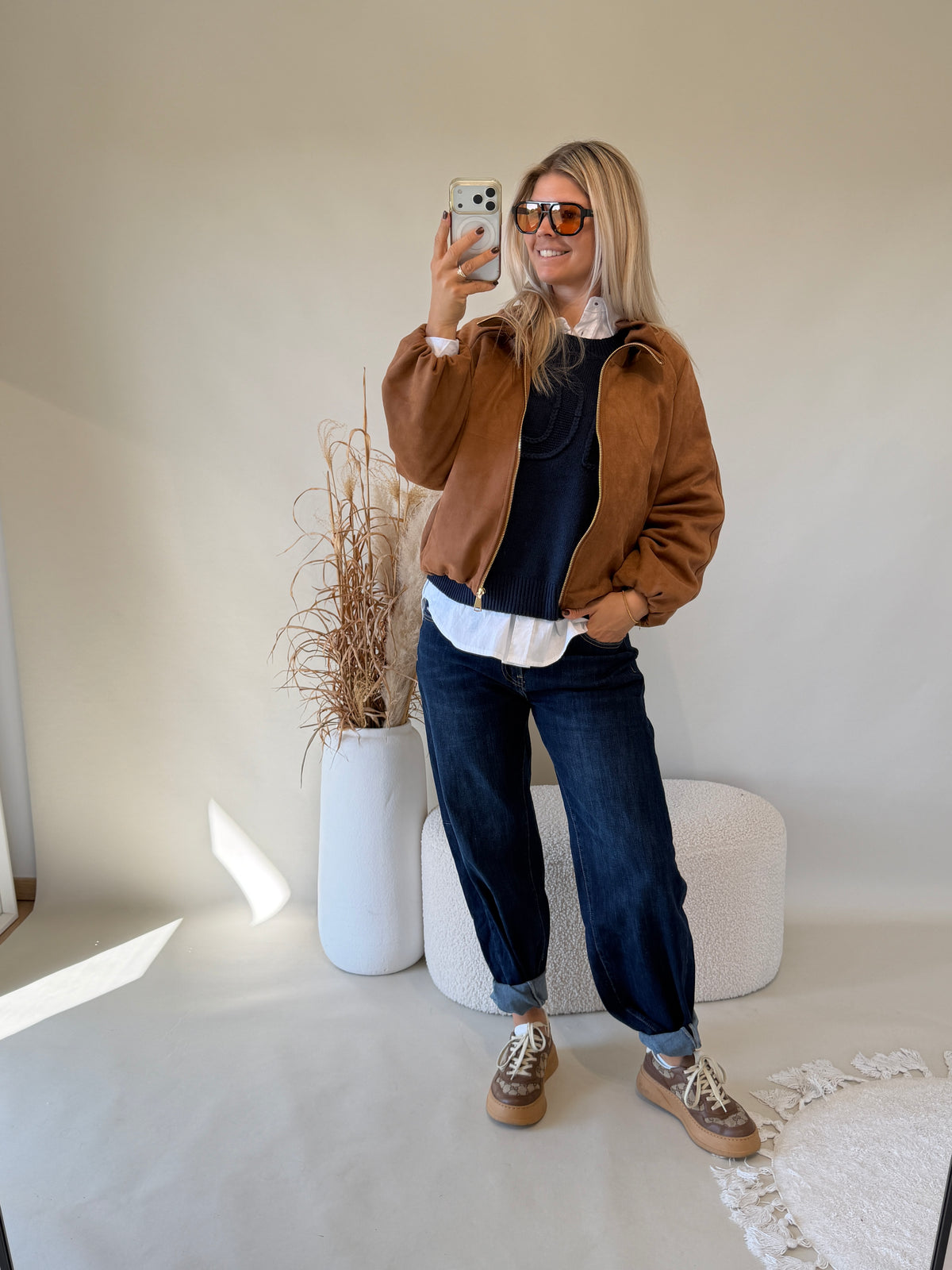Jeans in Blau ( Ballon )