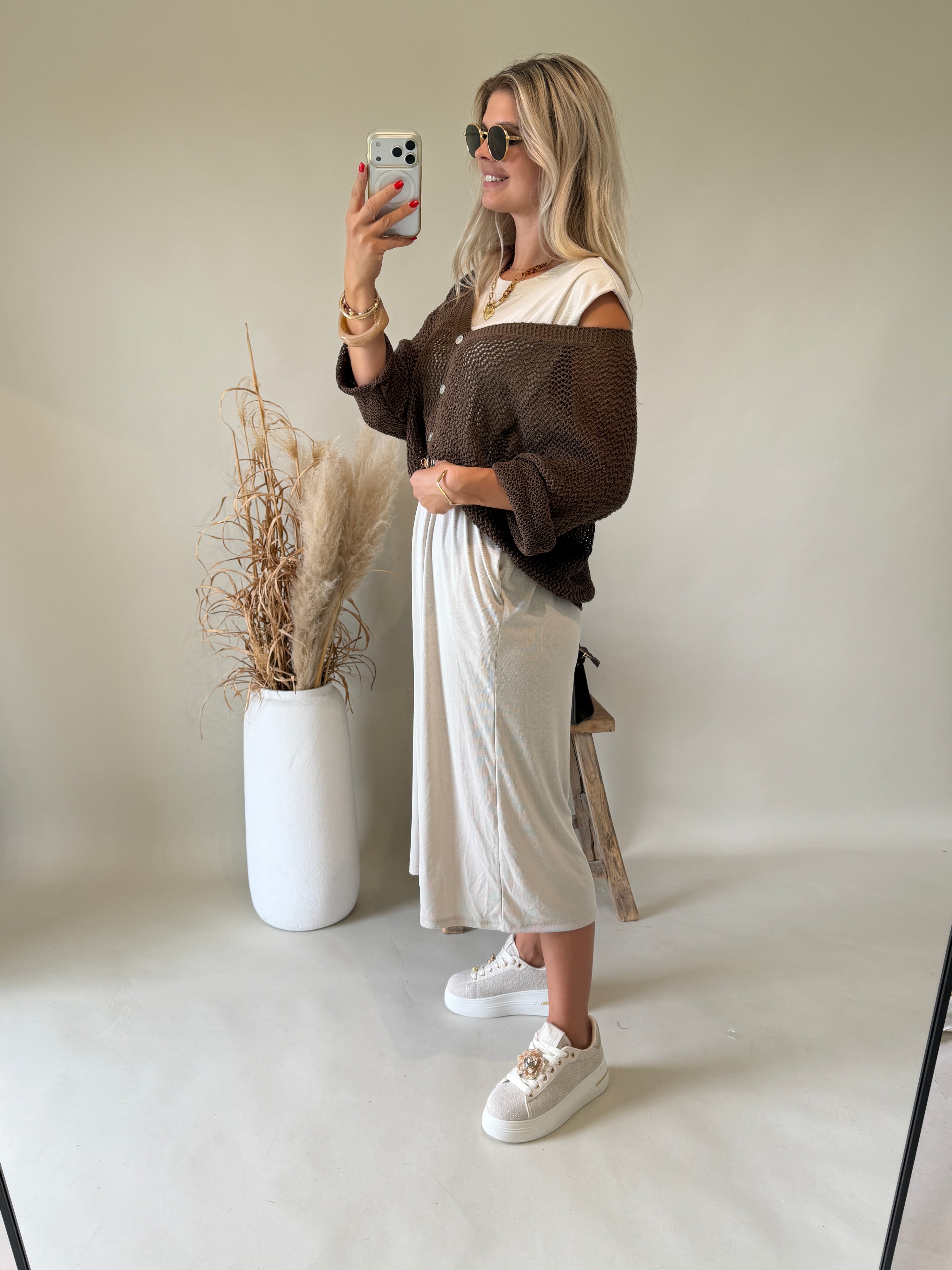 Kleid in Stein ( ärmellos )