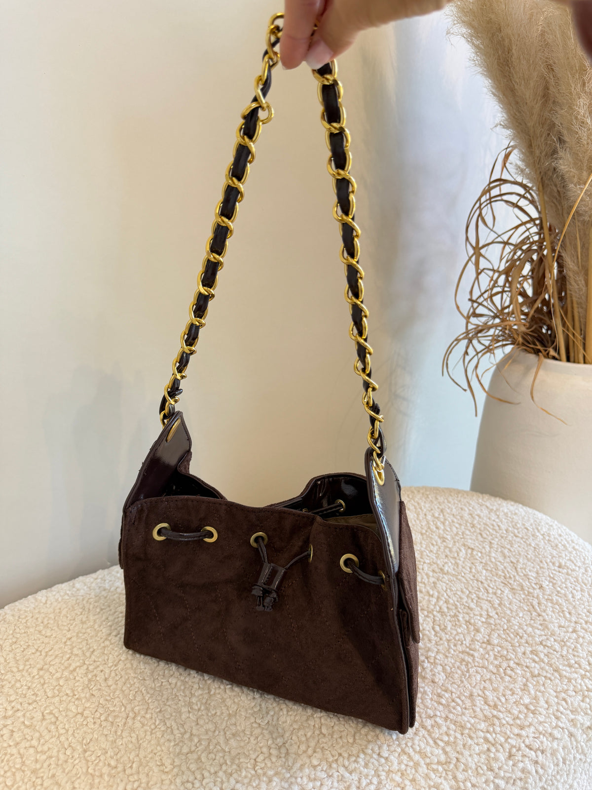 Tasche in Schokobraun