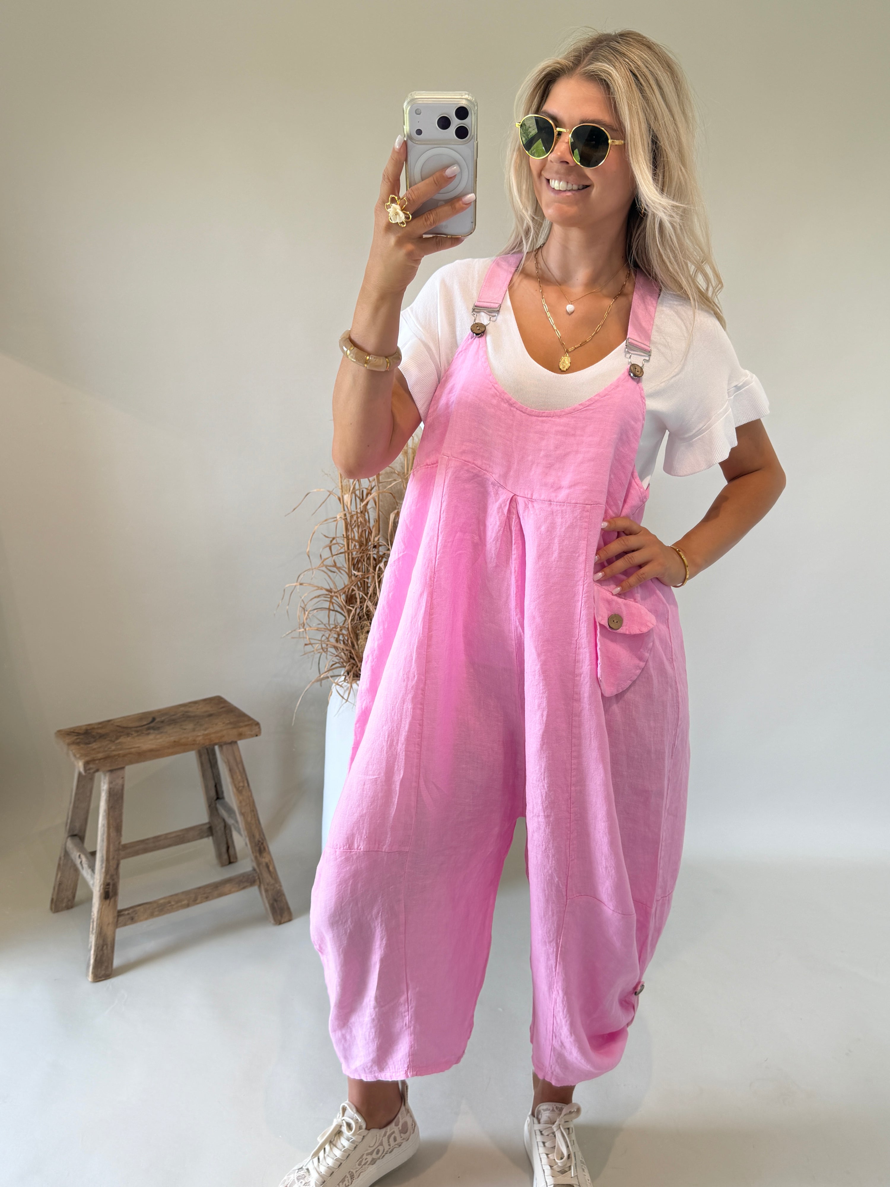 Jumpsuit in Rosa