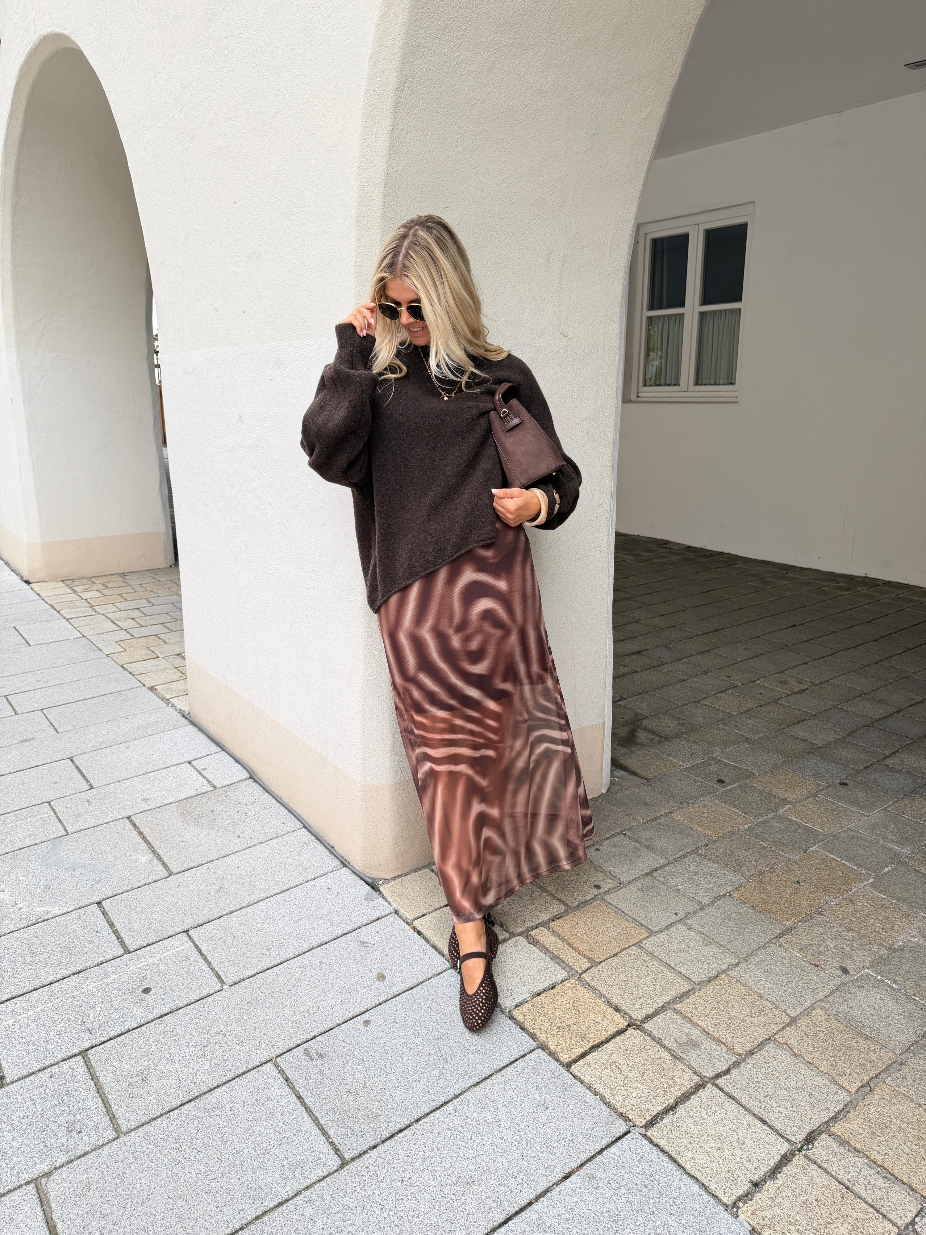 Pullover in Schokobraun