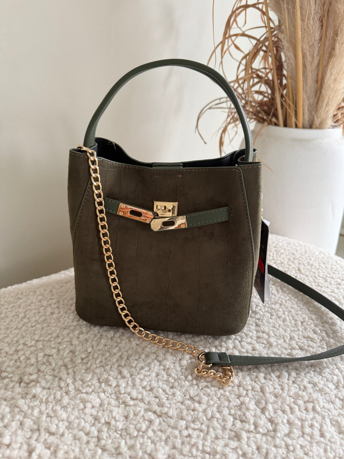 Tasche in Olivgrün