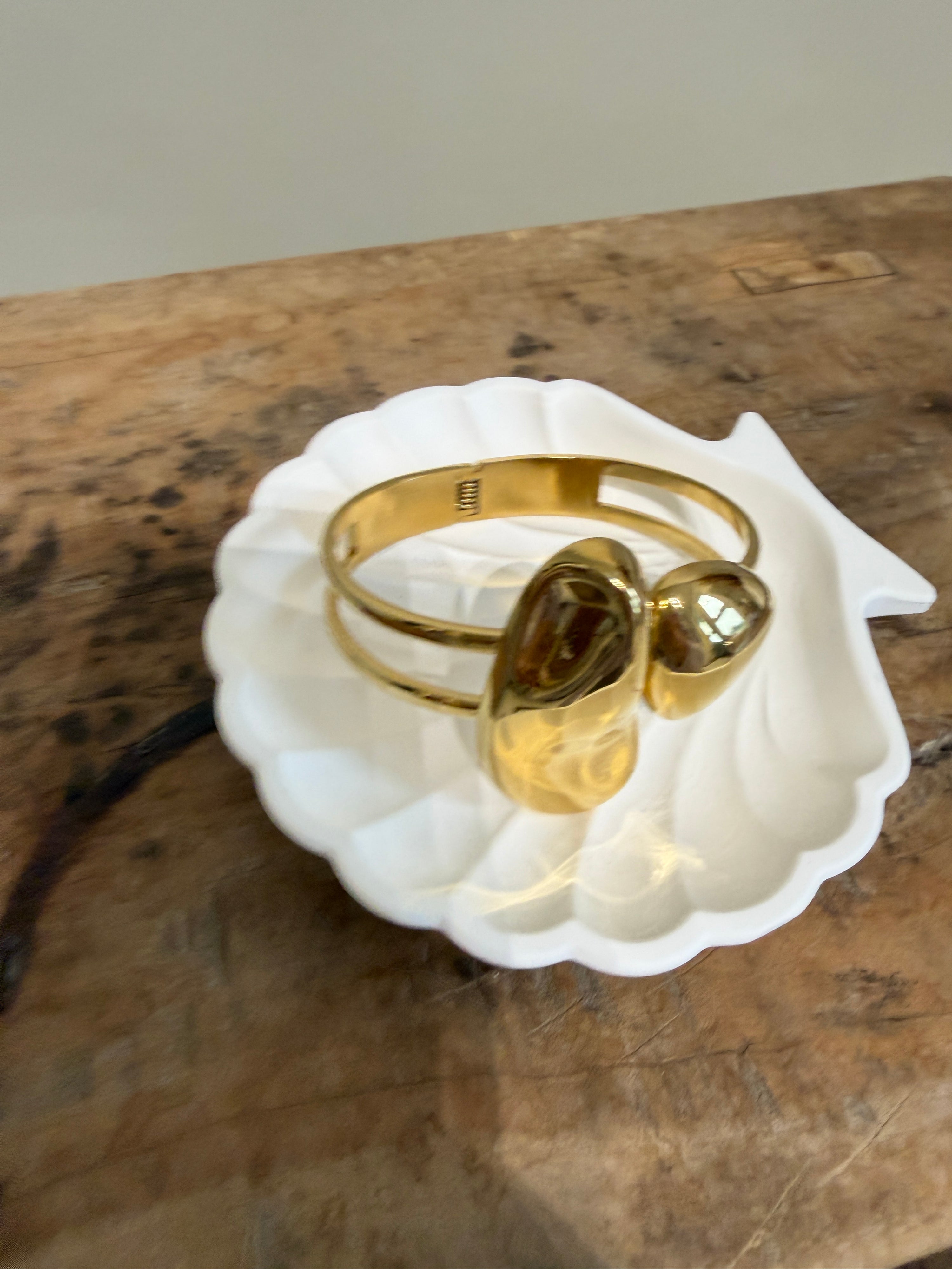 Armreif in Gold ( Spange )