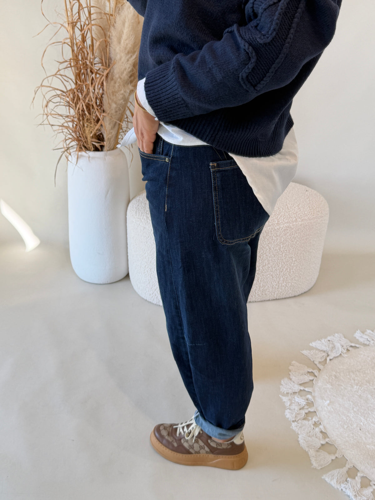 Jeans in Blau ( Ballon )