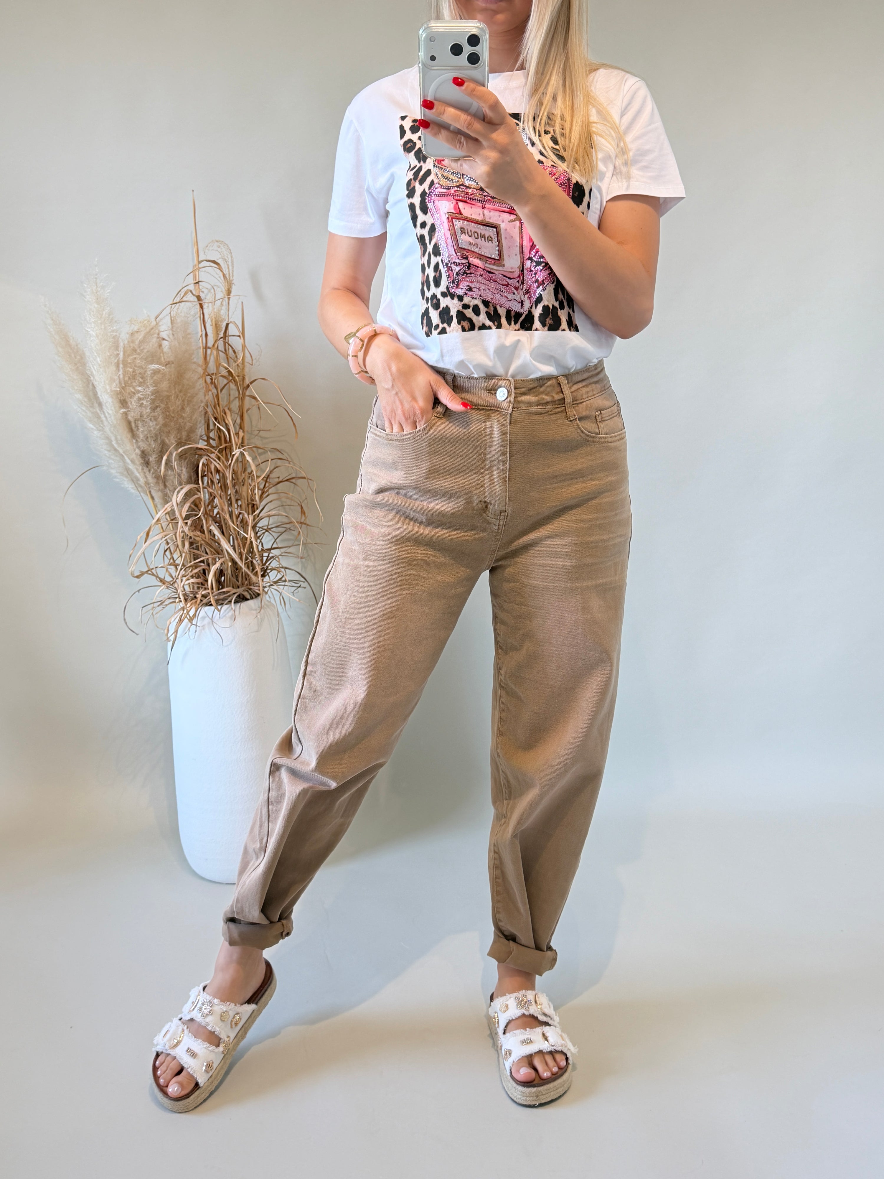 Jeans in Zimt ( Ballon )