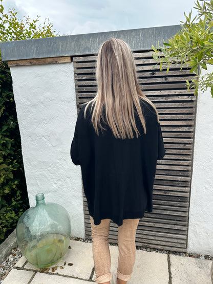 Pullover in Schwarz