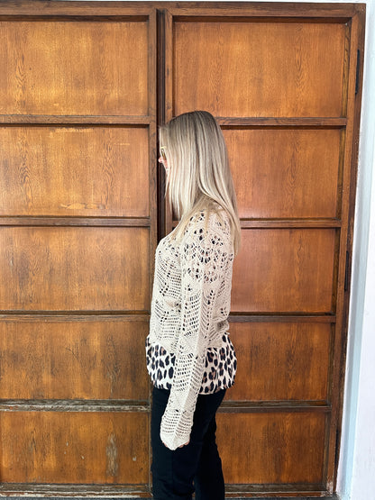 Pullover in Beige