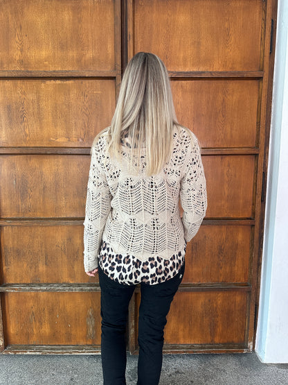 Pullover in Beige