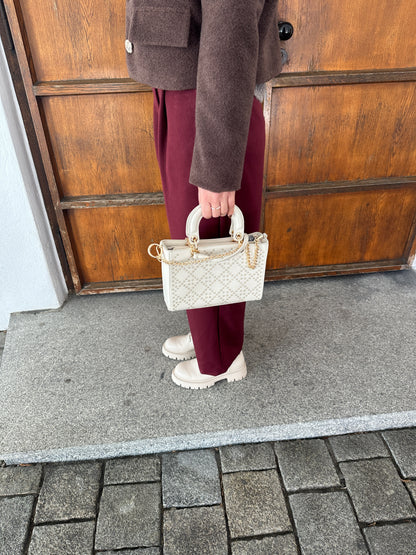 Balloon Hose in Burgundy