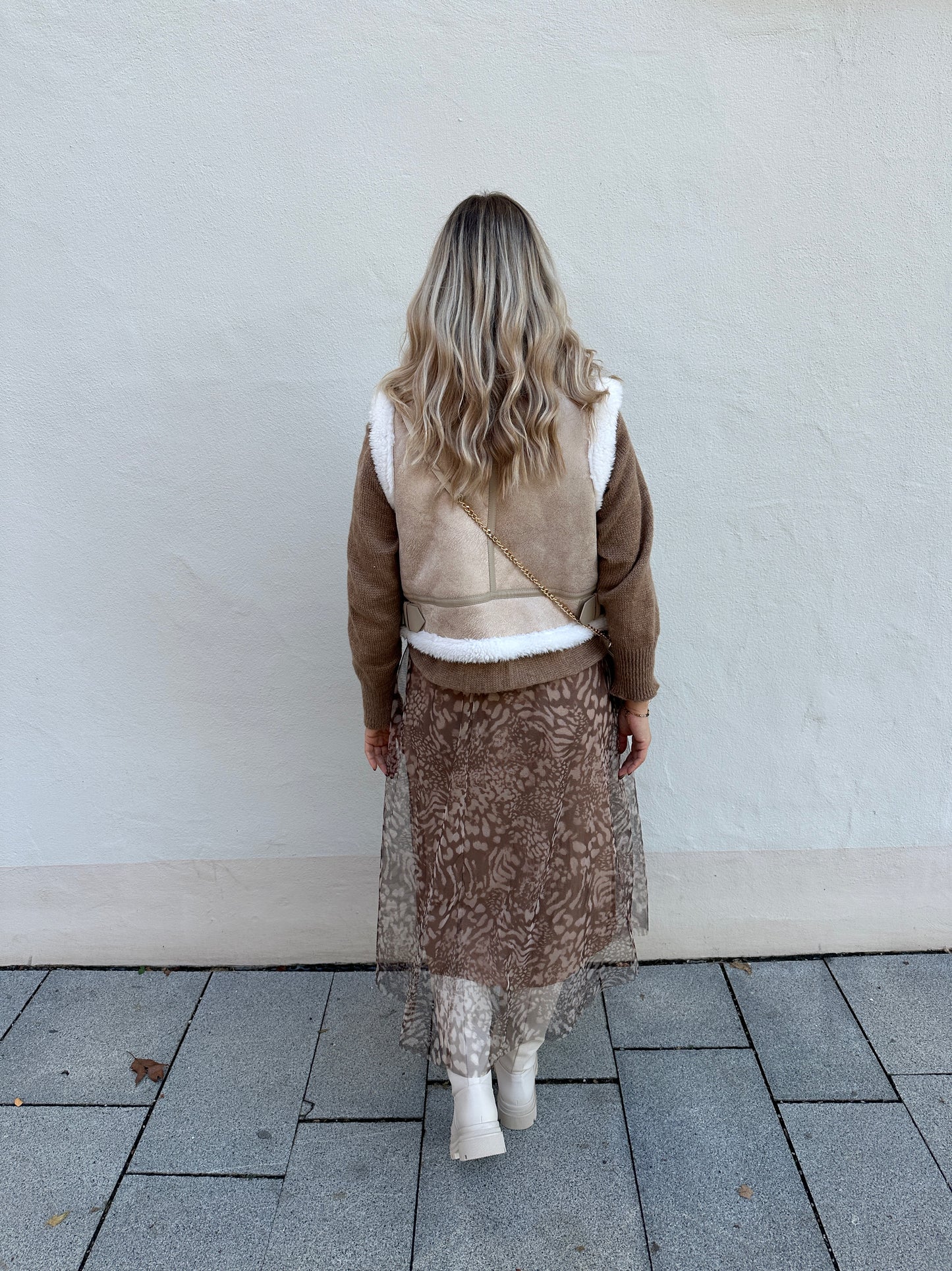 kleid mit pullover( 2teiler) in zimt