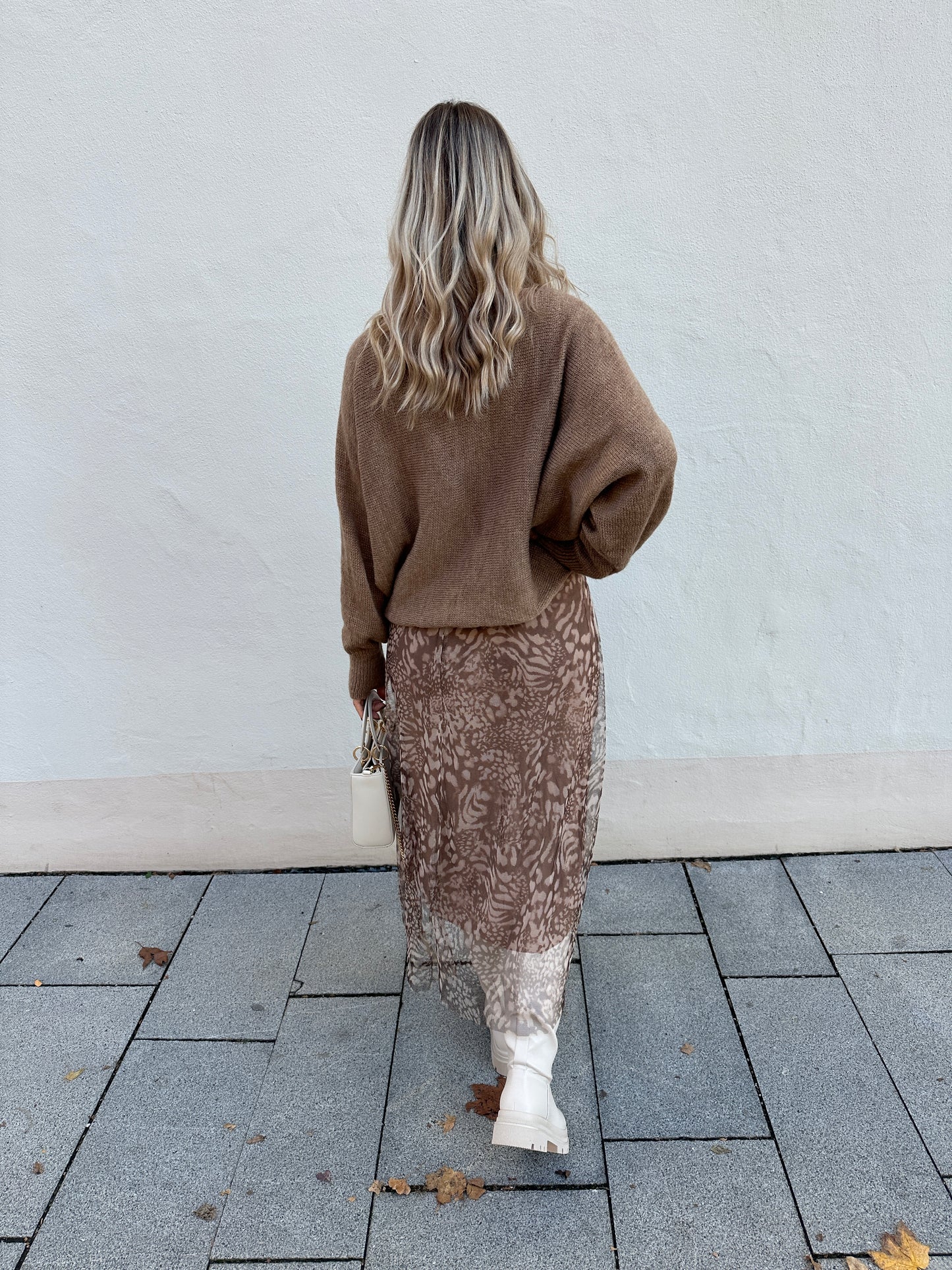 kleid mit pullover( 2teiler) in zimt