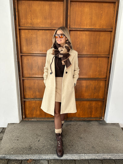 Stulpen (Socken) in Beige