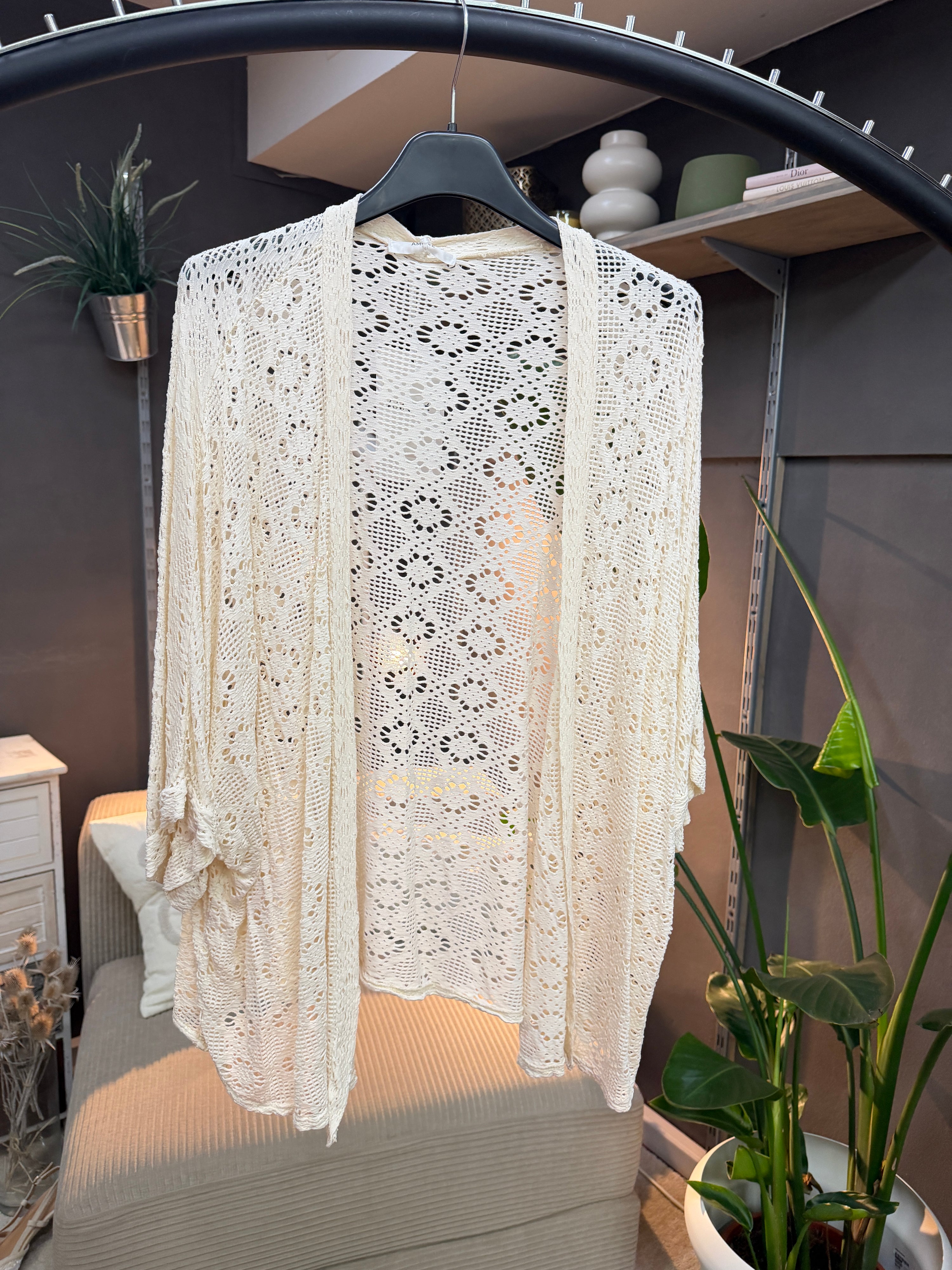 #4 Jacke in Beige Boho