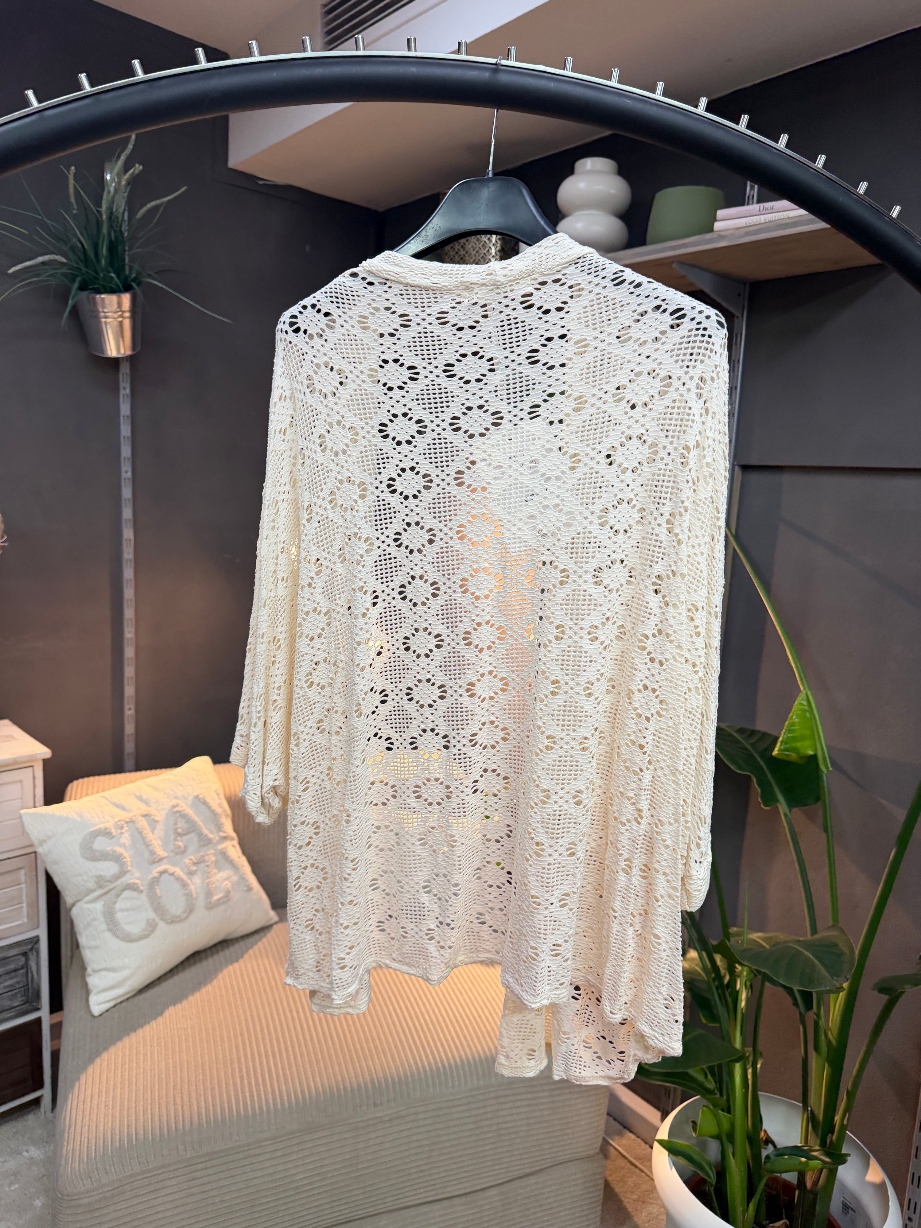 #4 Jacke in Beige Boho
