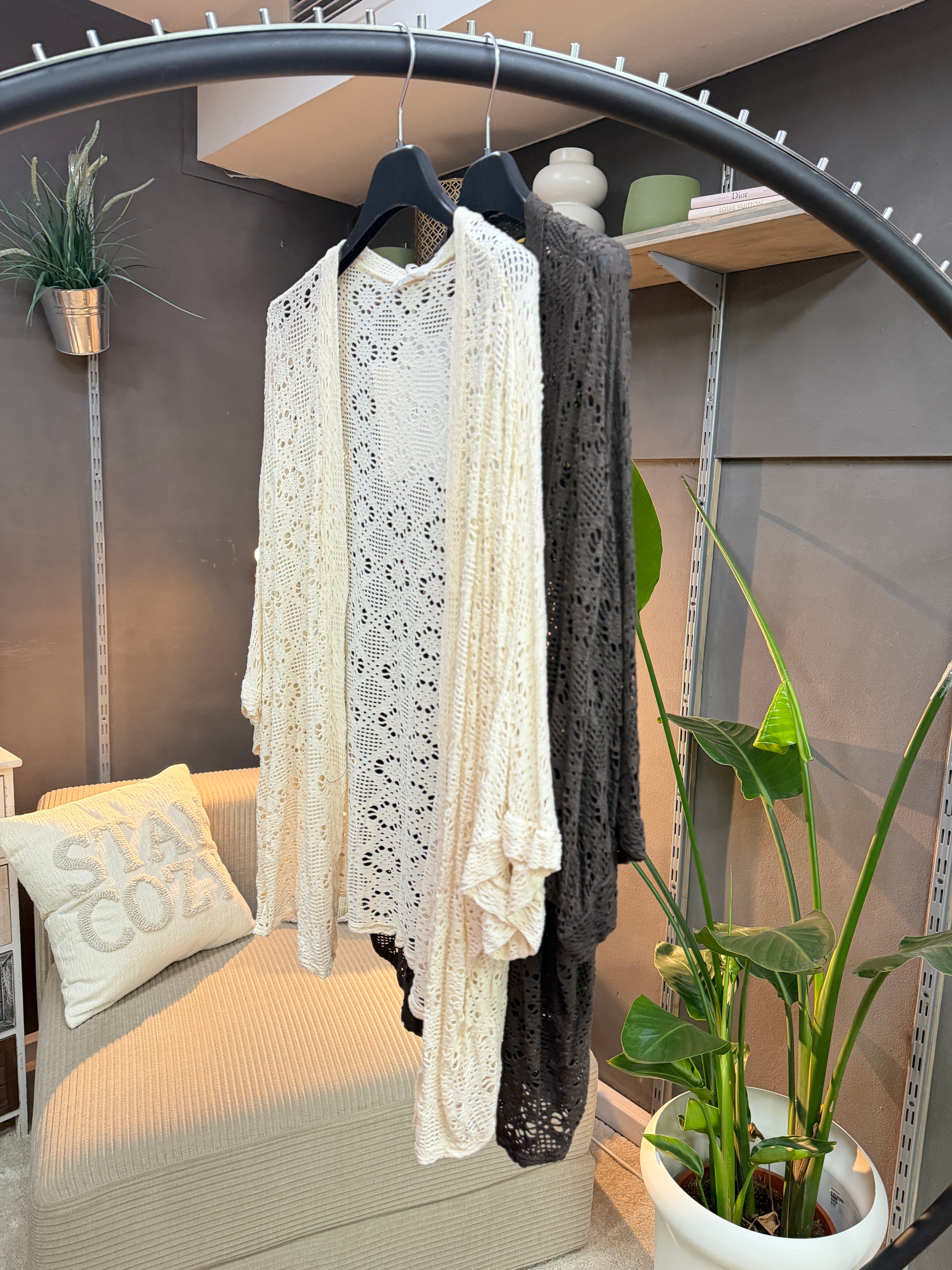 #4 Jacke in Beige Boho