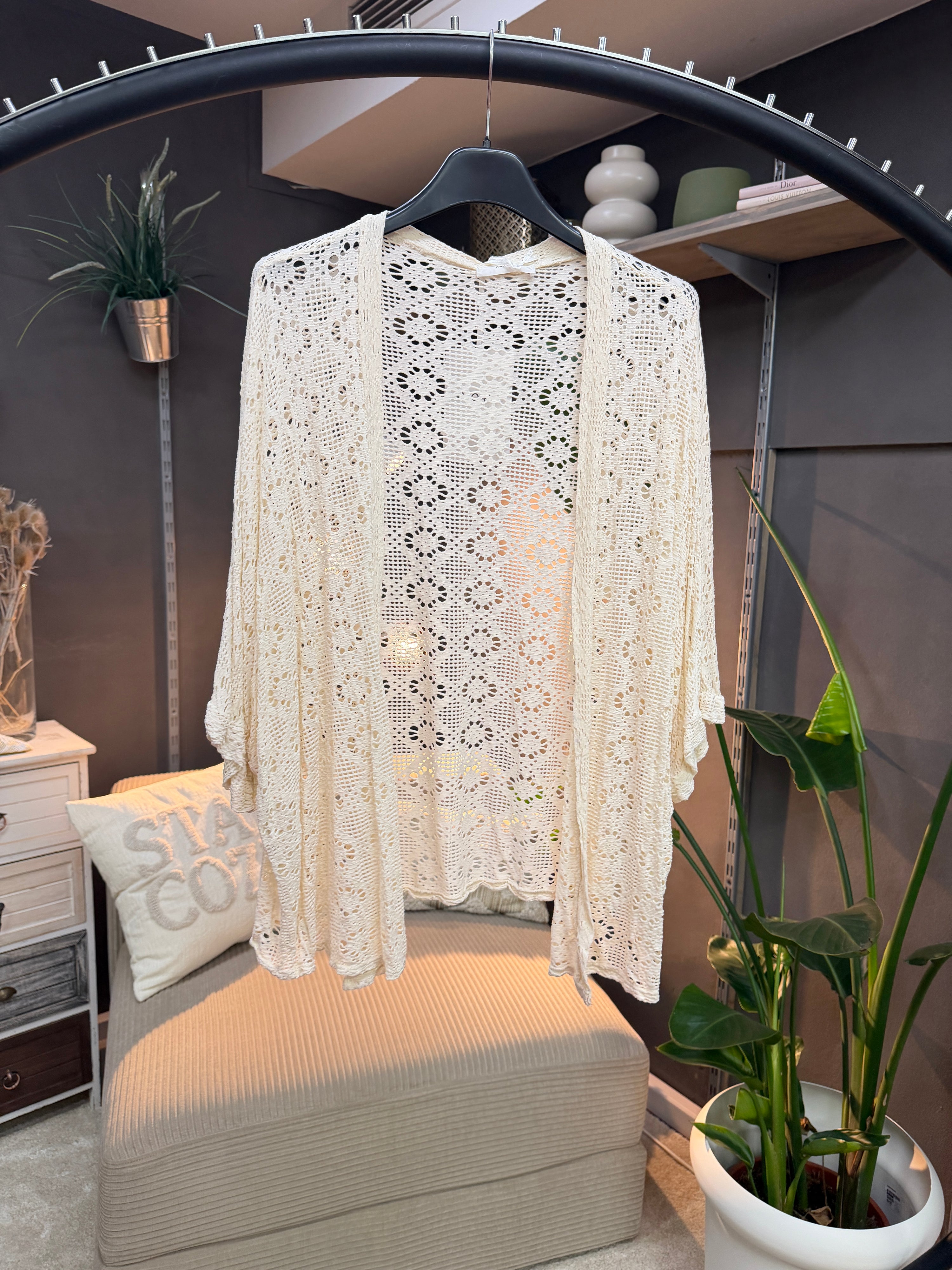 #4 Jacke in Beige Boho