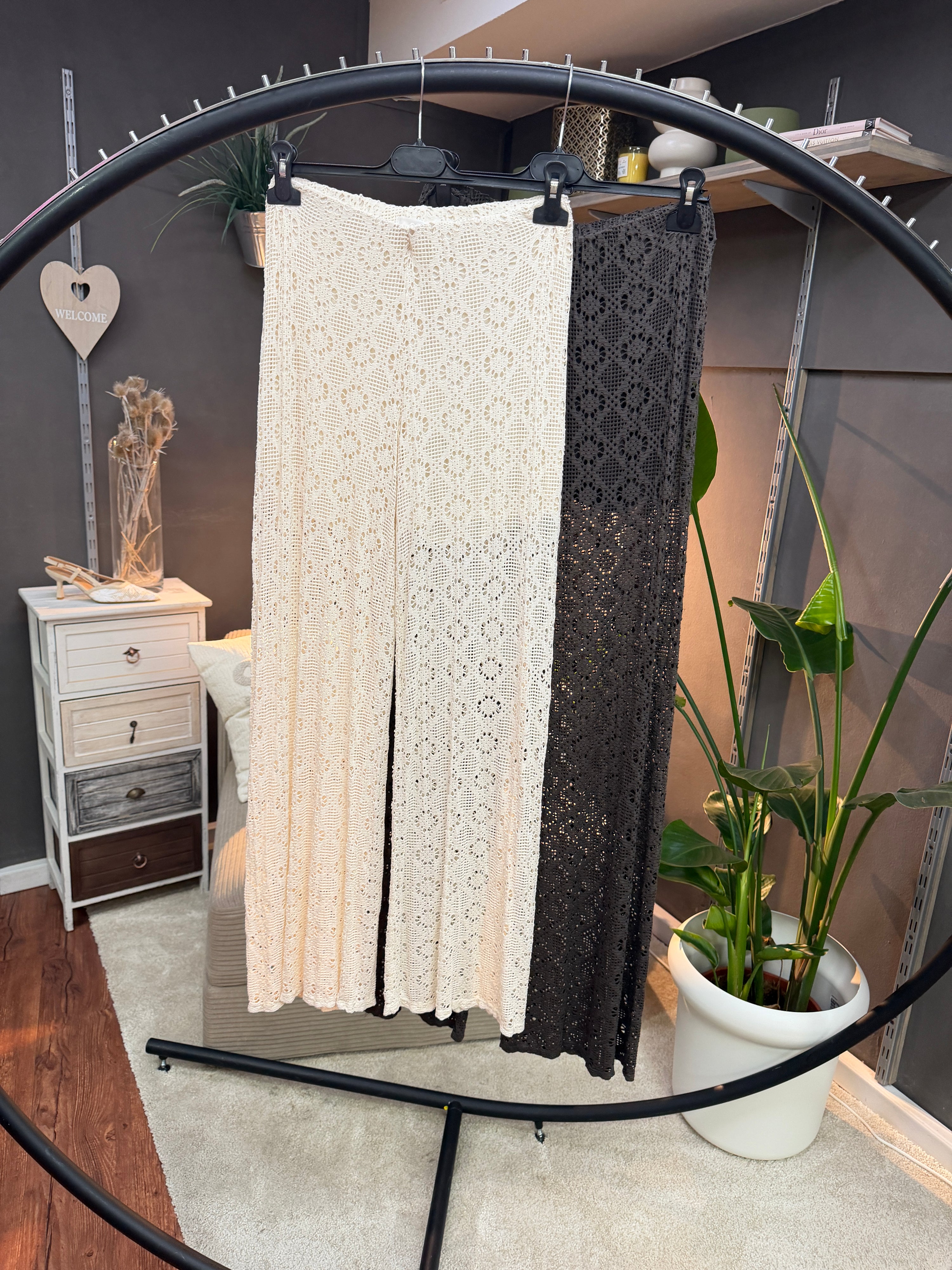 #3 Hose in Beige Boho